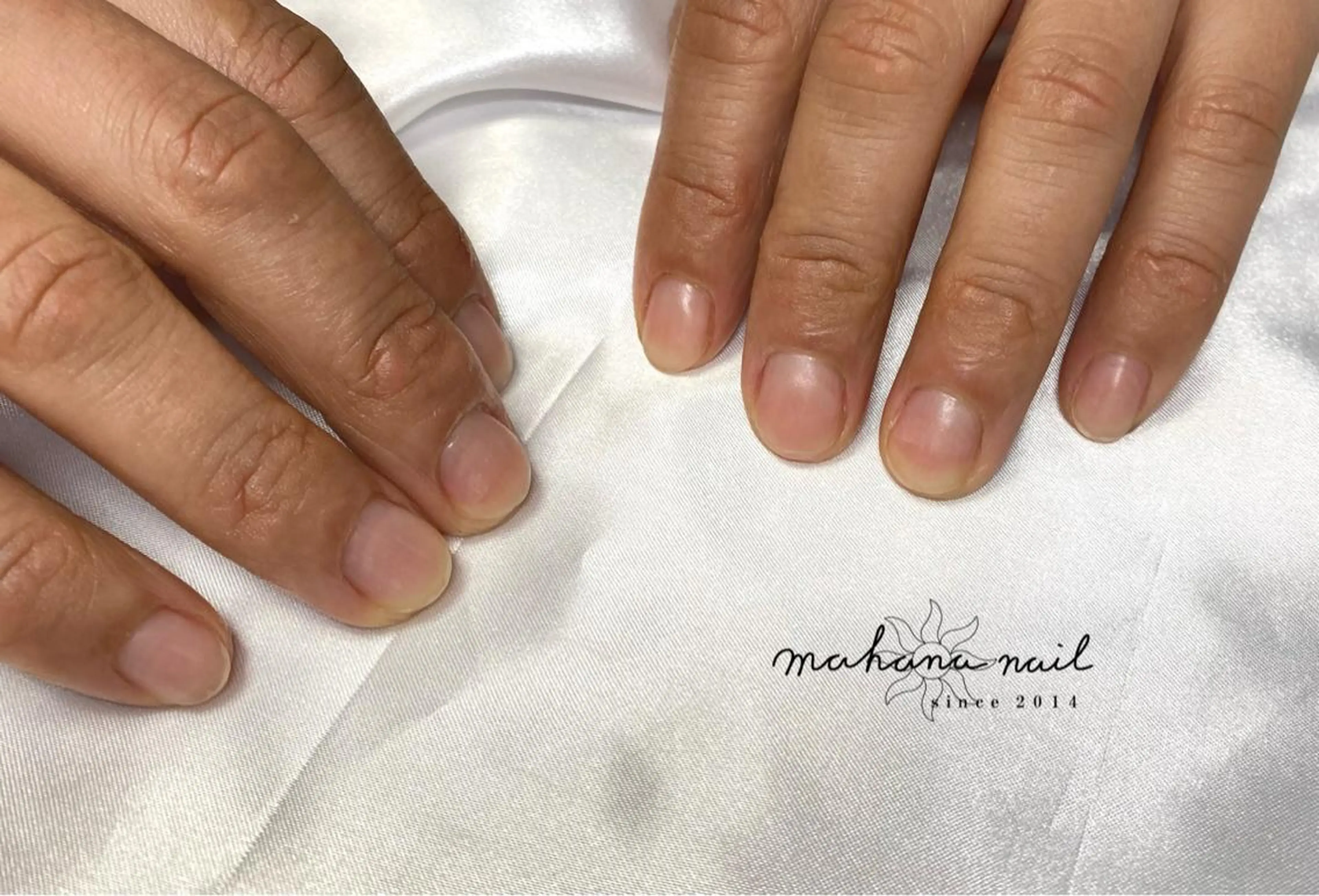 ネイル クリアネイル マットネイル mahana nailのネイルデザイン