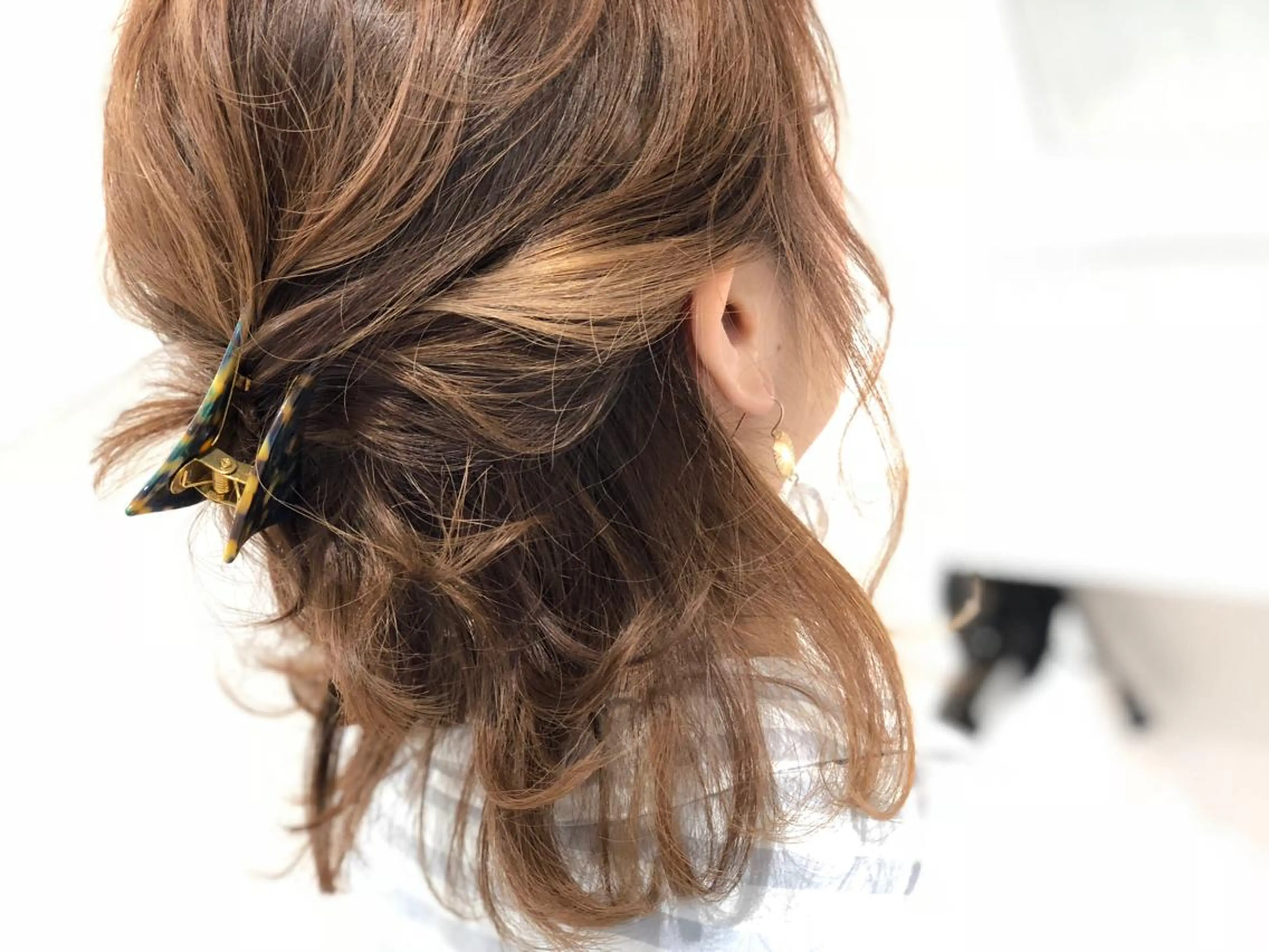 ショート カラー イヤリングカラー ノアヘアデザイン町田店所属・ショートヘア特化 mayaのヘアスタイル