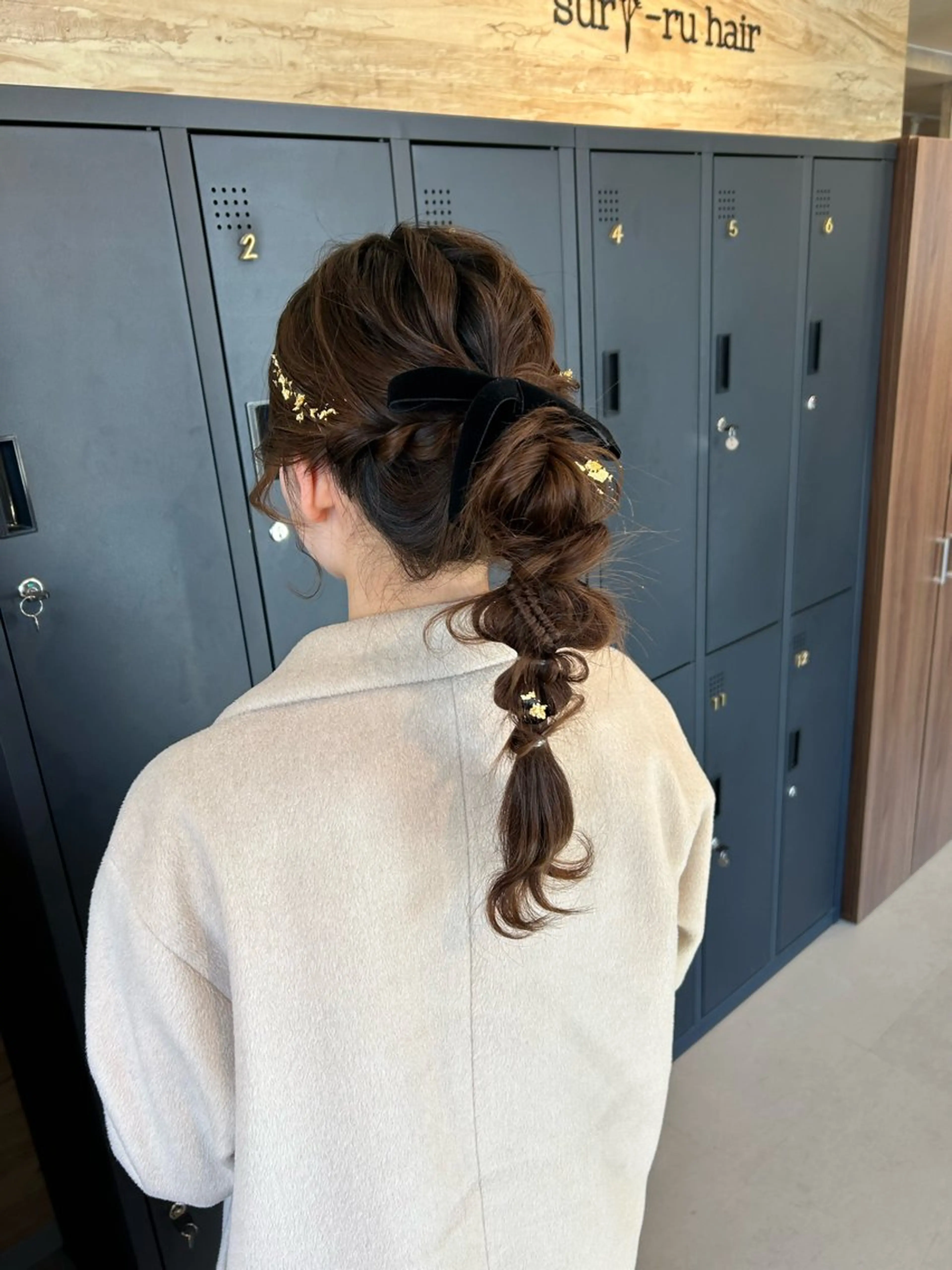 ロング ヘアアレンジ 結婚式・ブライダル suri-ru hair【スリールヘアー】所属・FURUSAWA AOIのヘアスタイル