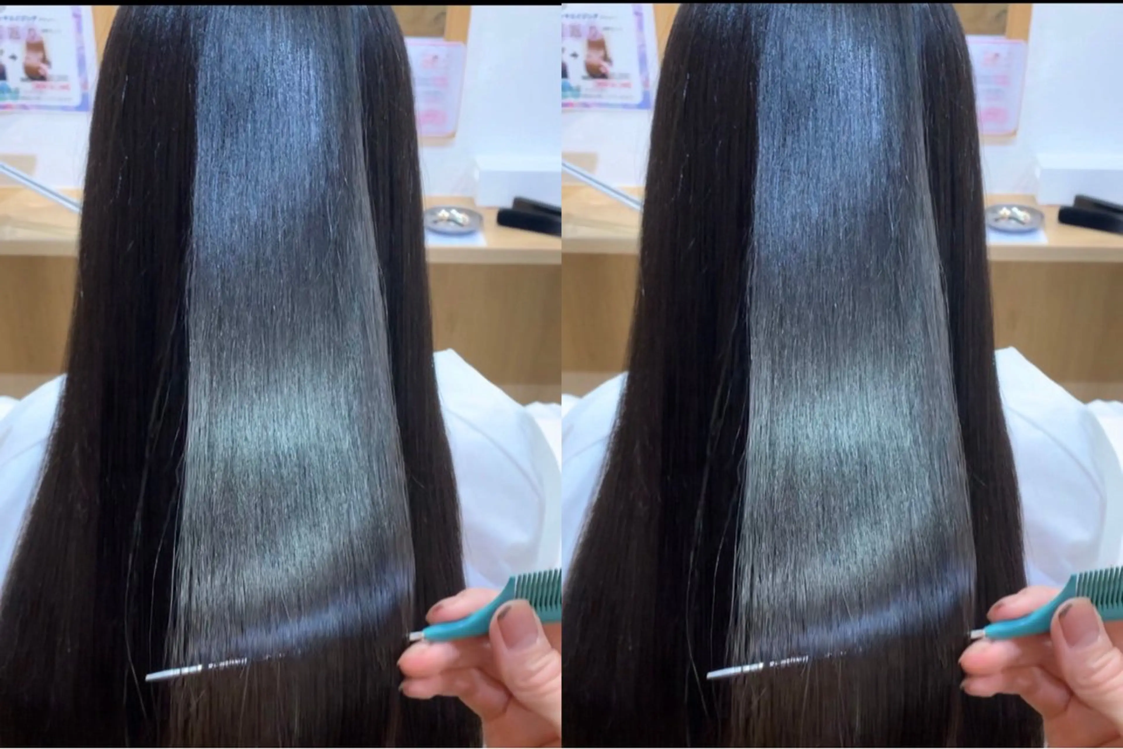 ロング 横江 桃子のヘアスタイル