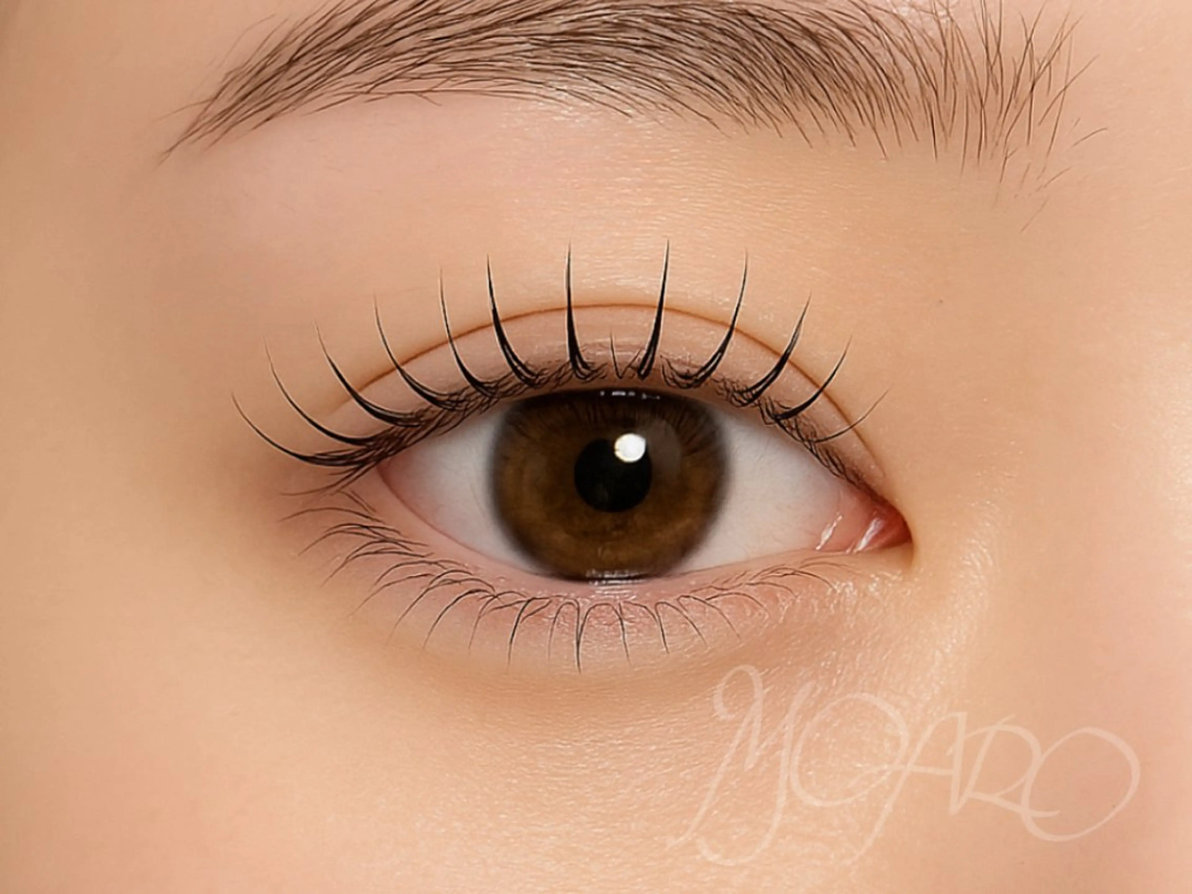 マツエク・マツパ MOARO 🌸のマツエク・マツパデザイン