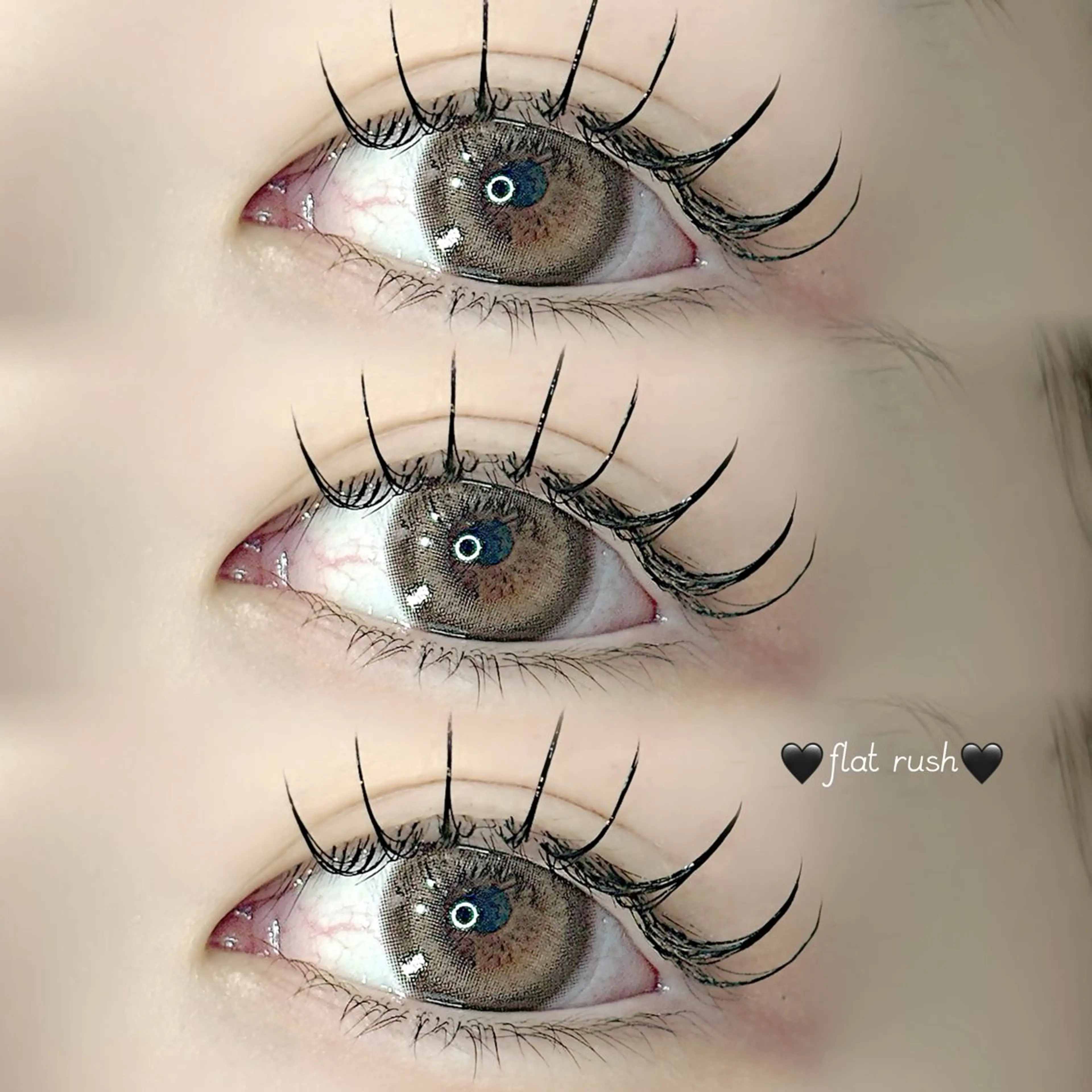 𓆩 🎀フラットラッシュ シングルエクステ80本🎀𓆪の写真