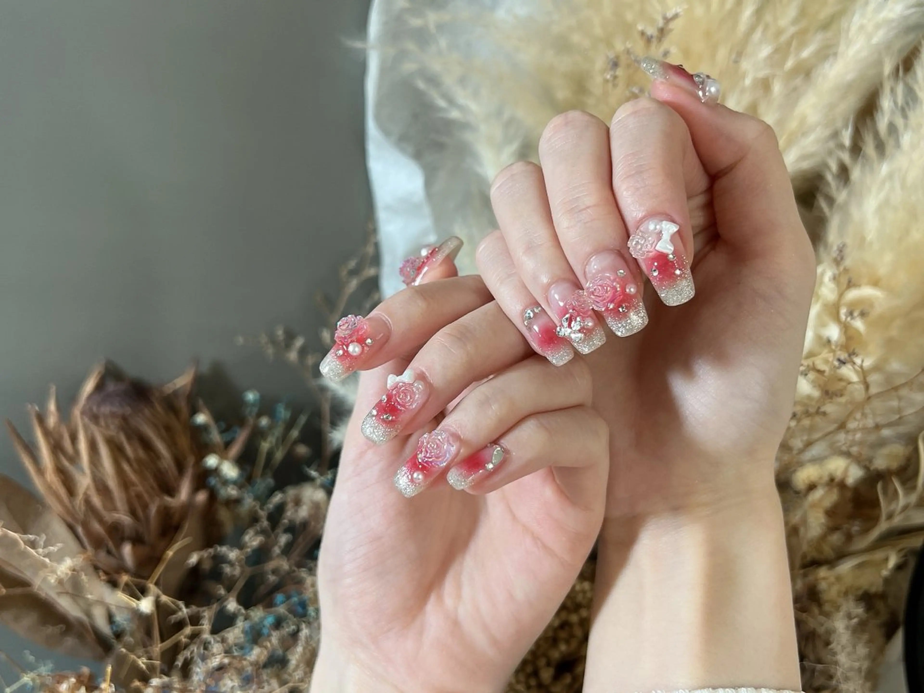 ネイル チークネイル マグネットネイル Kaka  nails所属・🌷 Ryoko🌷のネイルデザイン