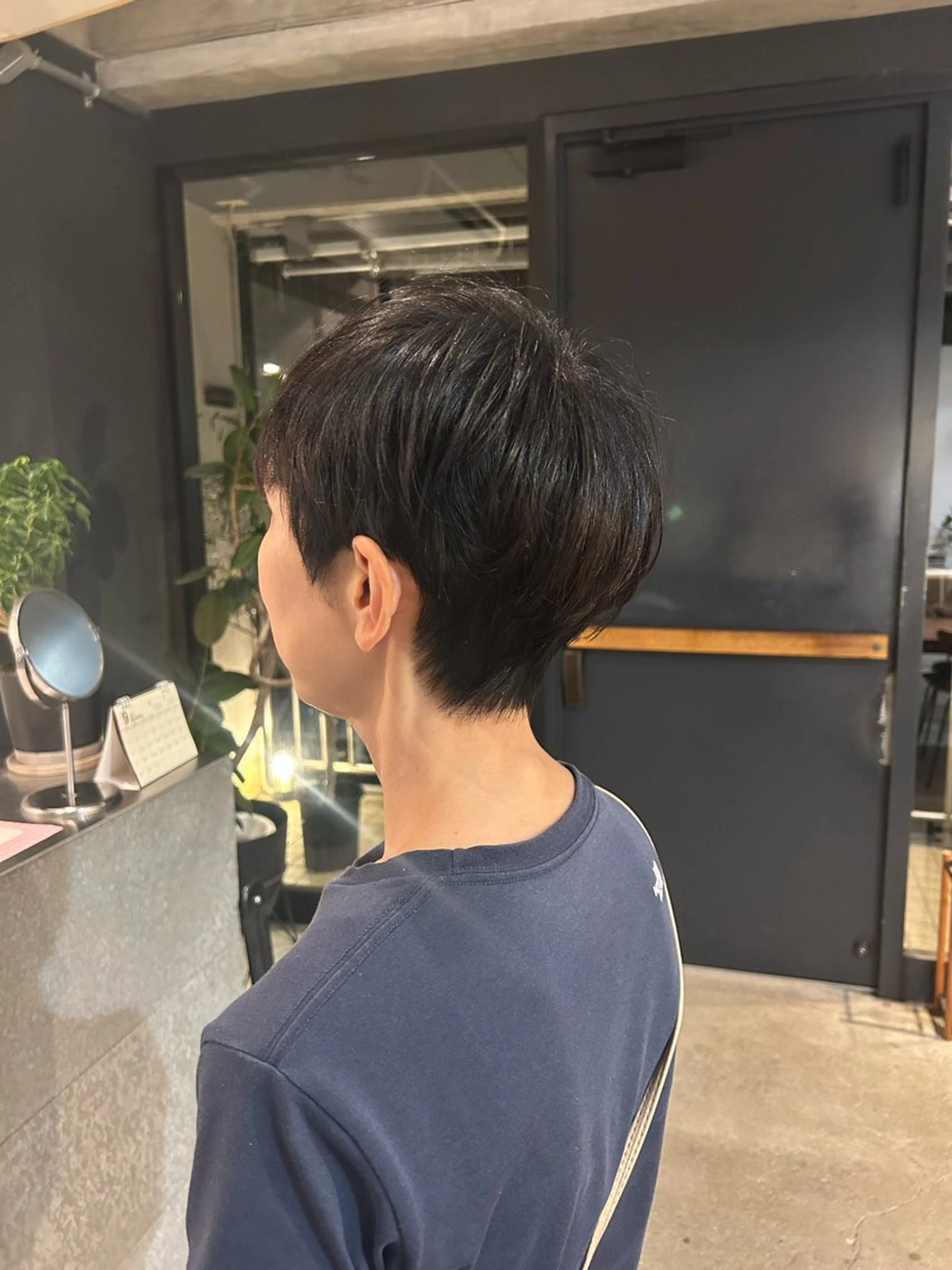 ショート ハンサムショート ショートヘア 永嶋 芽衣のヘアスタイル