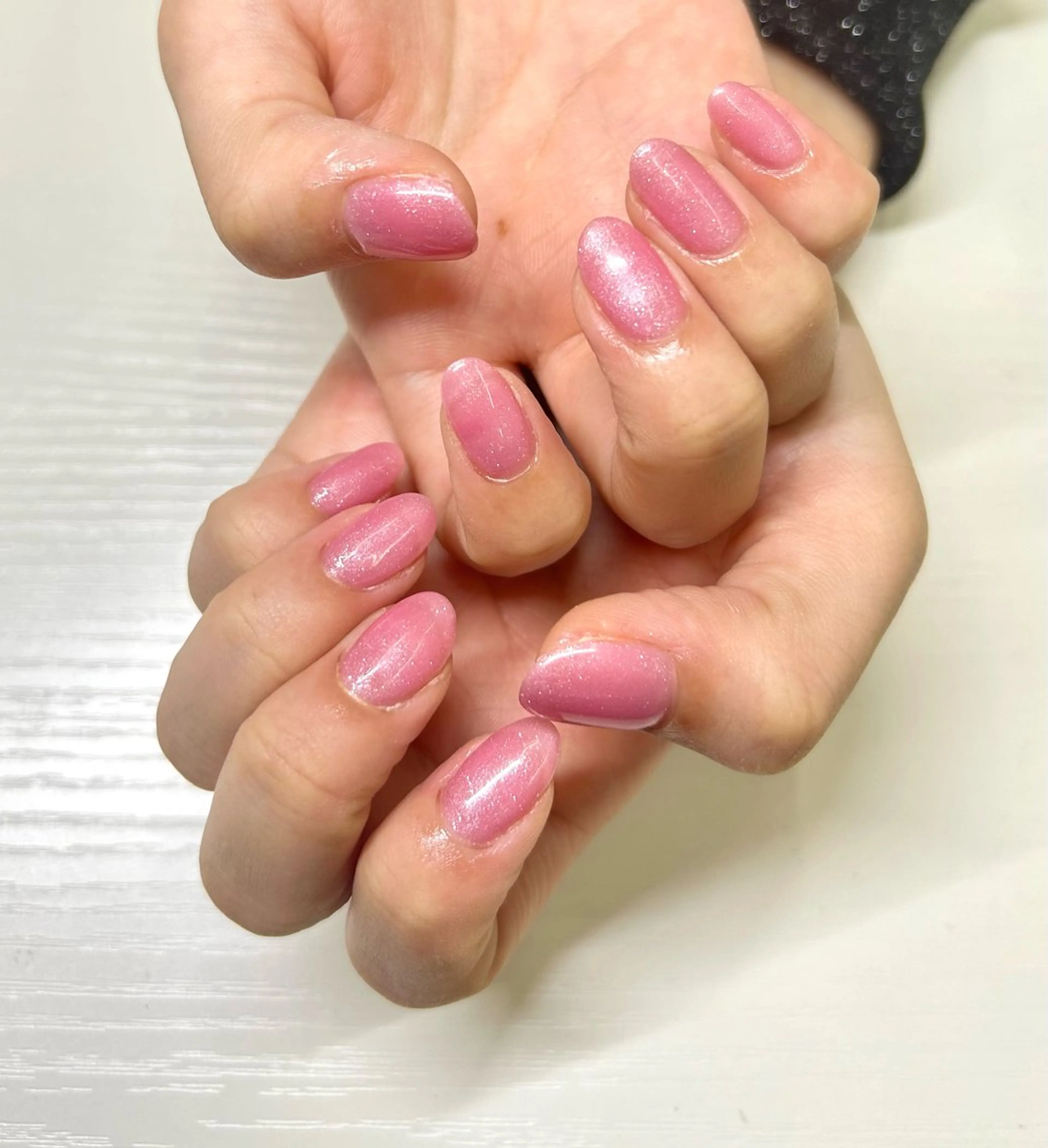 ネイル ラメ(グリッター) ワンカラーネイル Bianca 浦和西口　山邊のネイルデザイン