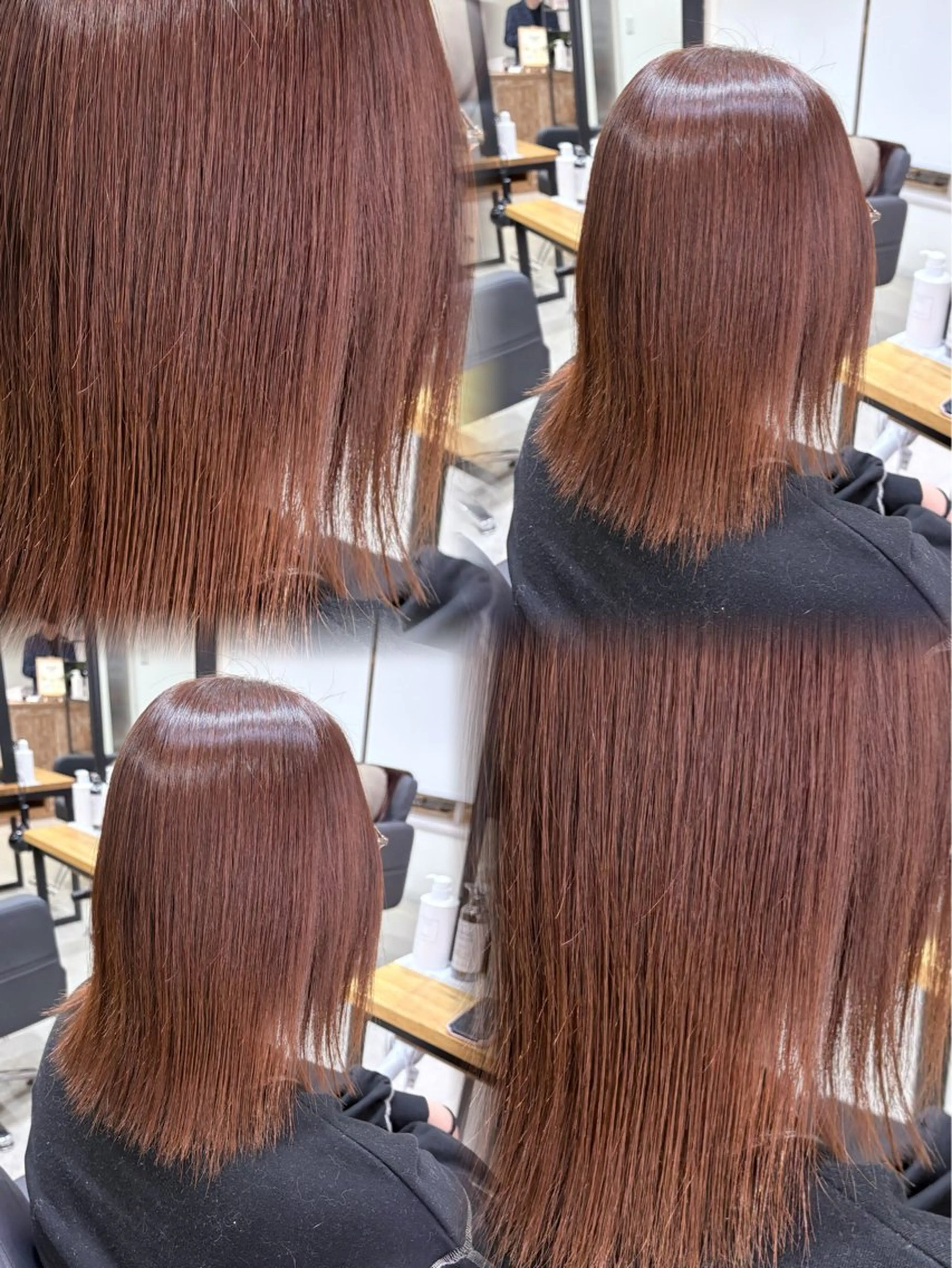 縮毛矯正 anB アオイのヘアスタイル