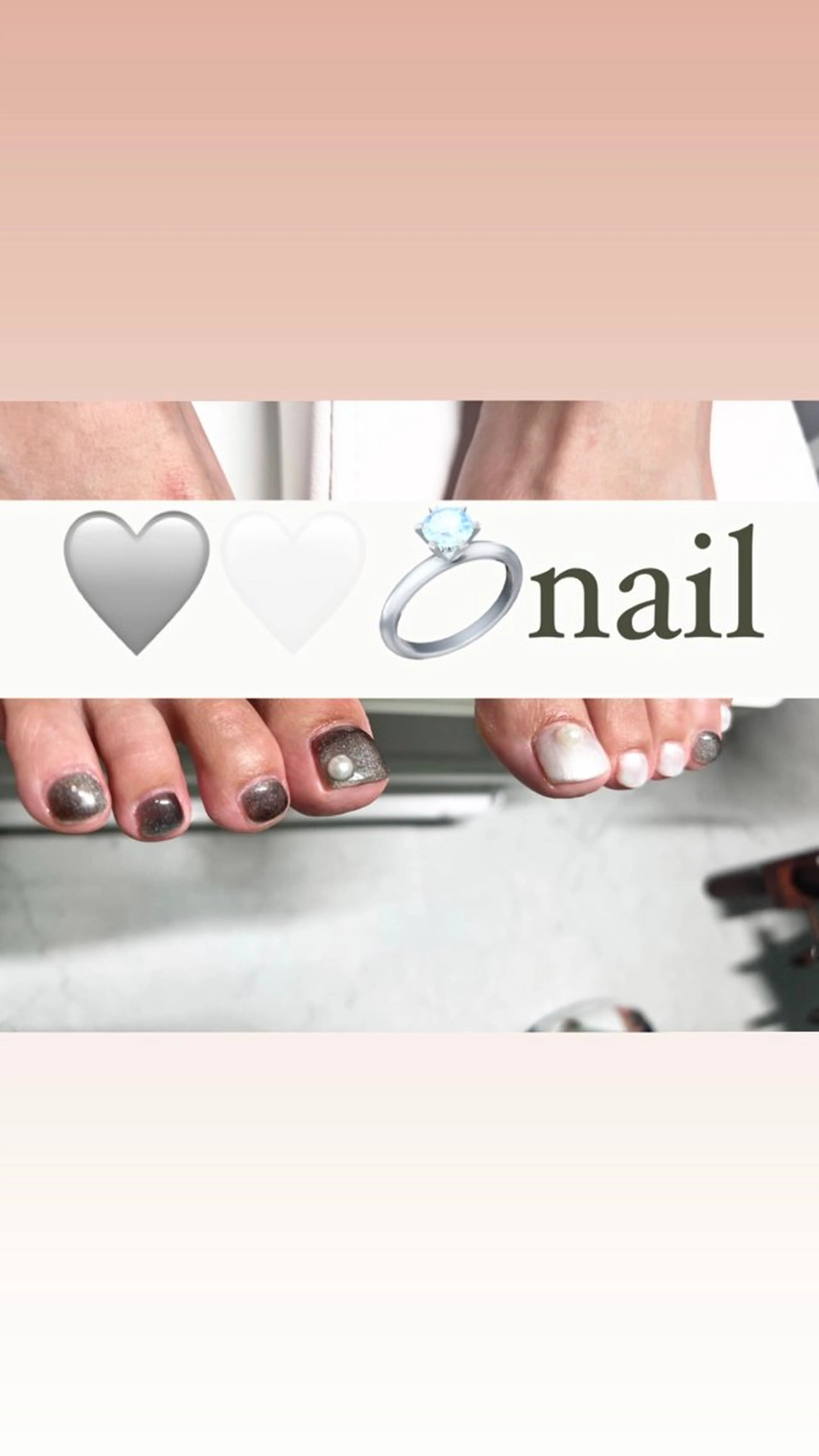 メンズ ネイル 爪ケア/深爪 自爪育成 🐰えむのネイルデザイン