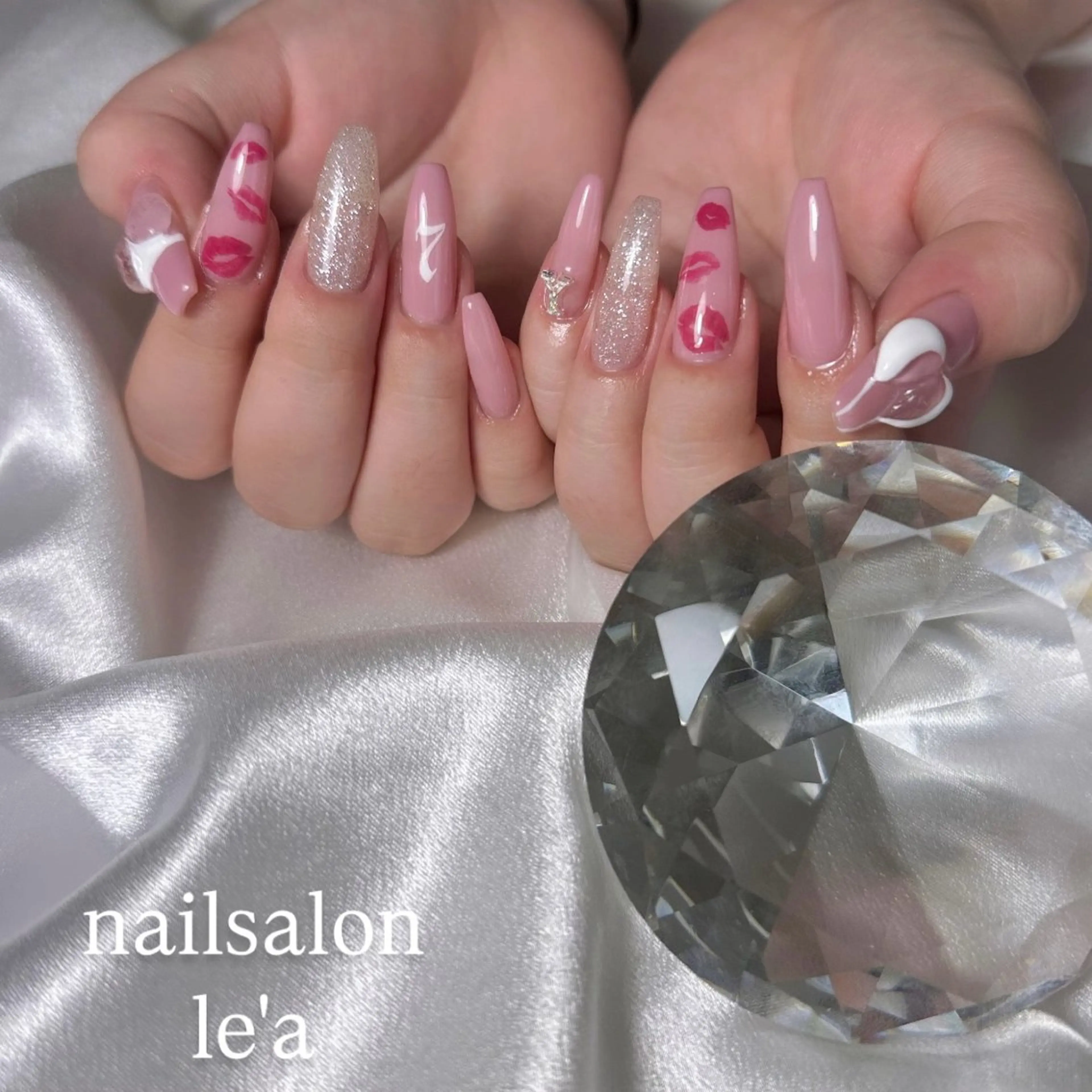 ネイル ハンドネイル nailsalon le'aのネイルデザイン