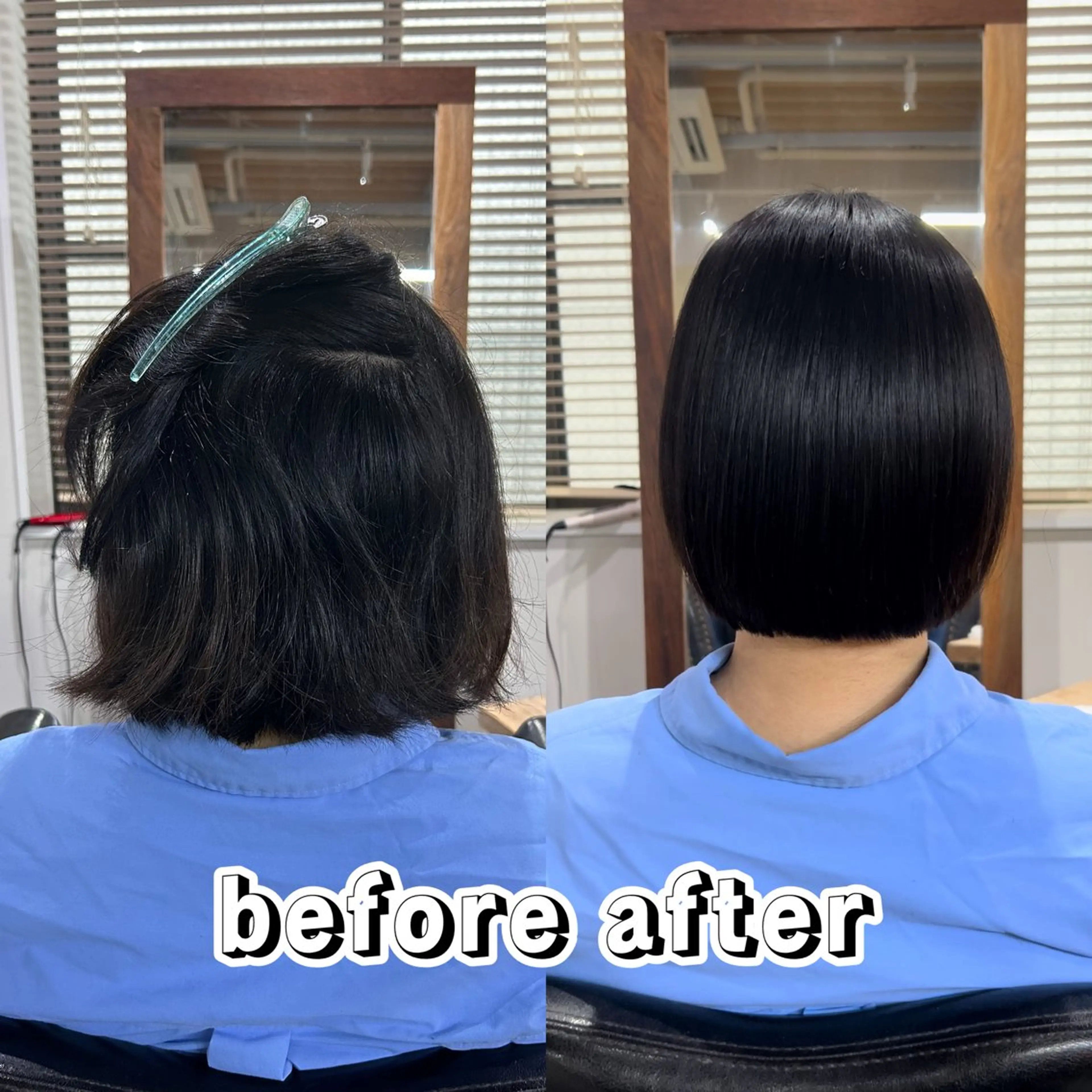 ロング パーマ ボブ 髪質改善 縮毛矯正 トリートメント 酸性ストレート カット 縮毛矯正 トリートメント 👑松山ストレート/ メンズヘア/龍仁👑のヘアスタイル