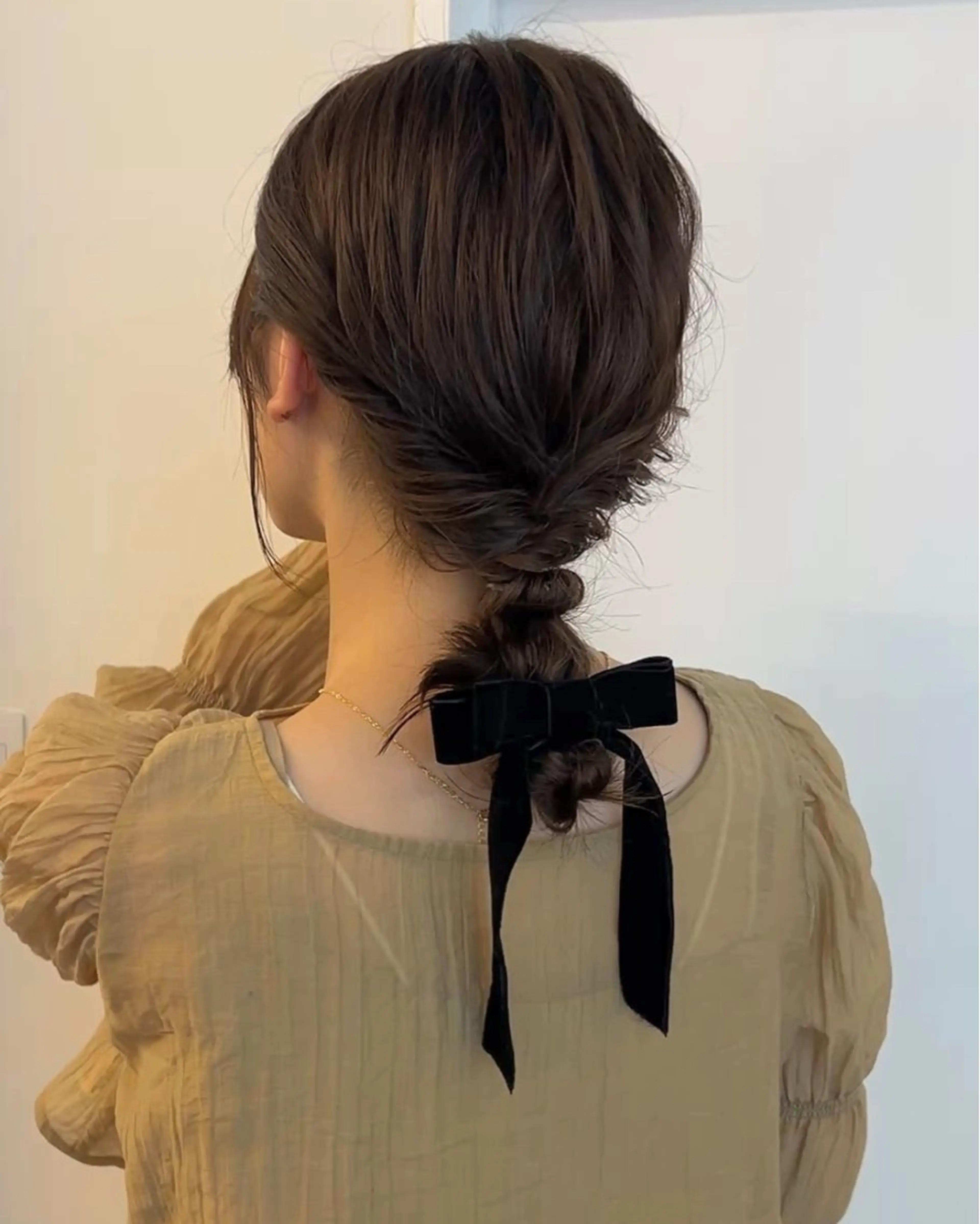 ヘアアレンジ レイヤーカット/ 透明感カラーmikuのヘアスタイル