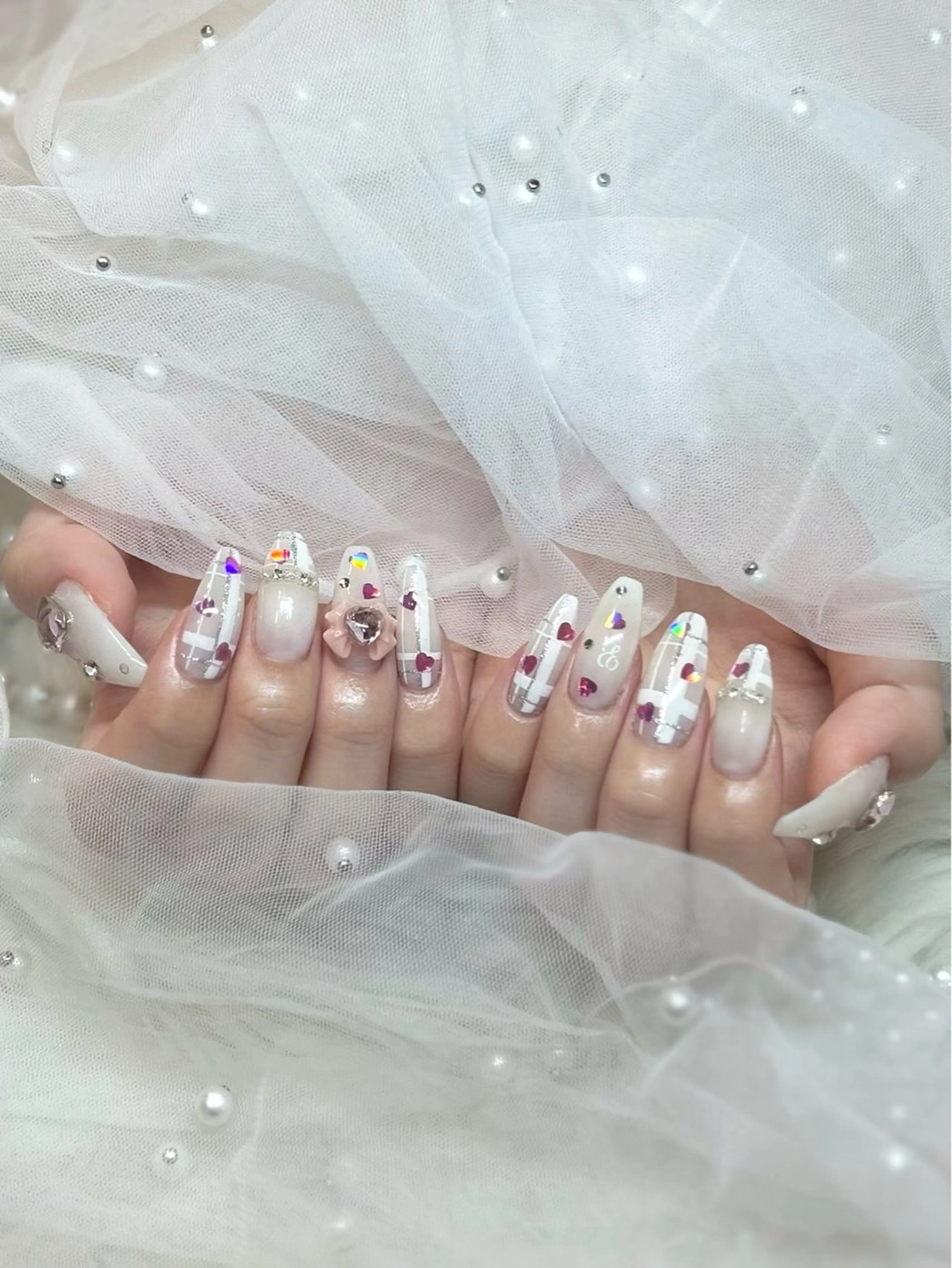 ネイル ハンドネイル 中村 穂乃果のネイルデザイン