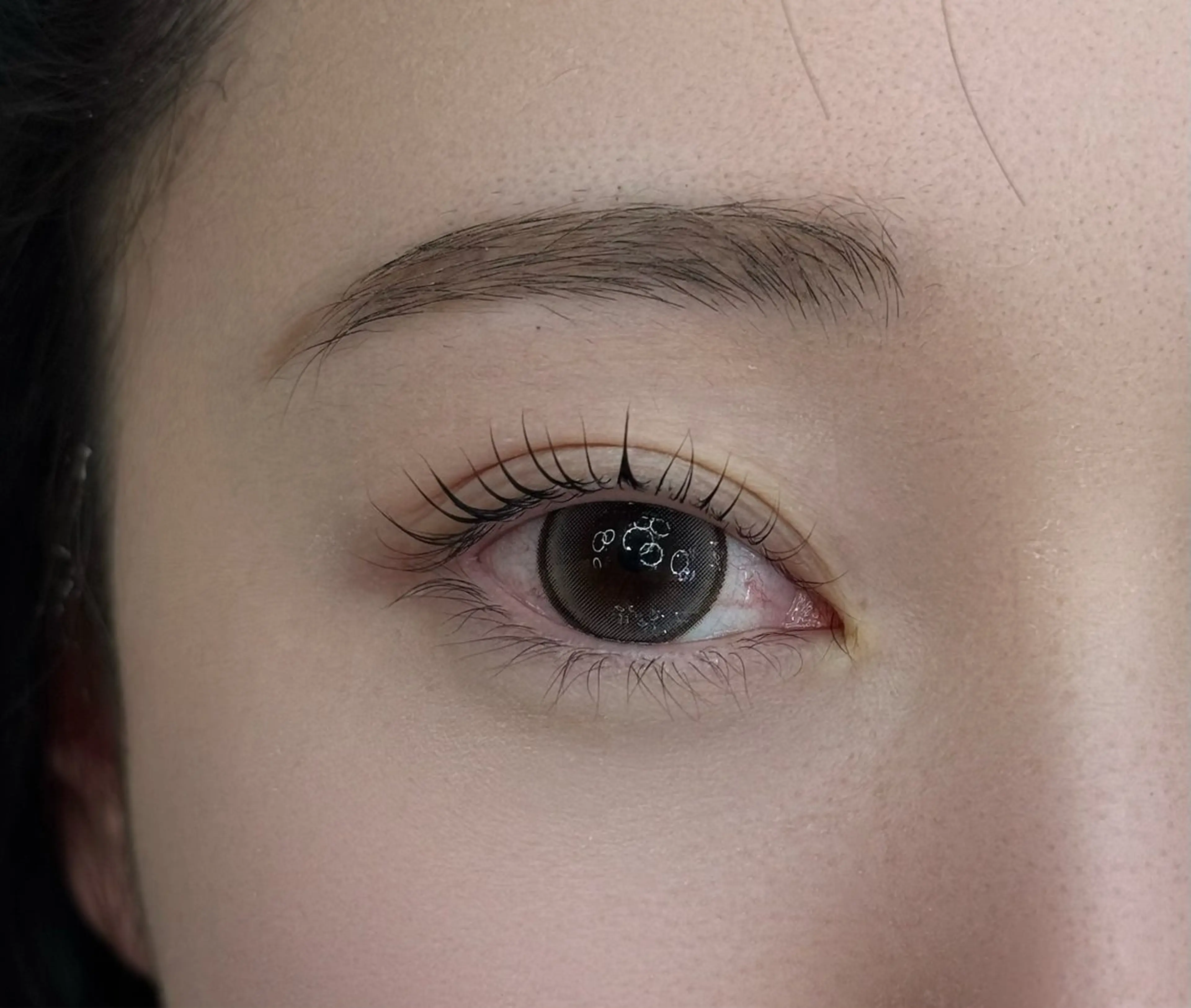 マツエク・マツパ マツパ 期間限定カットカラー モデル募集中♡真白のマツエク・マツパデザイン