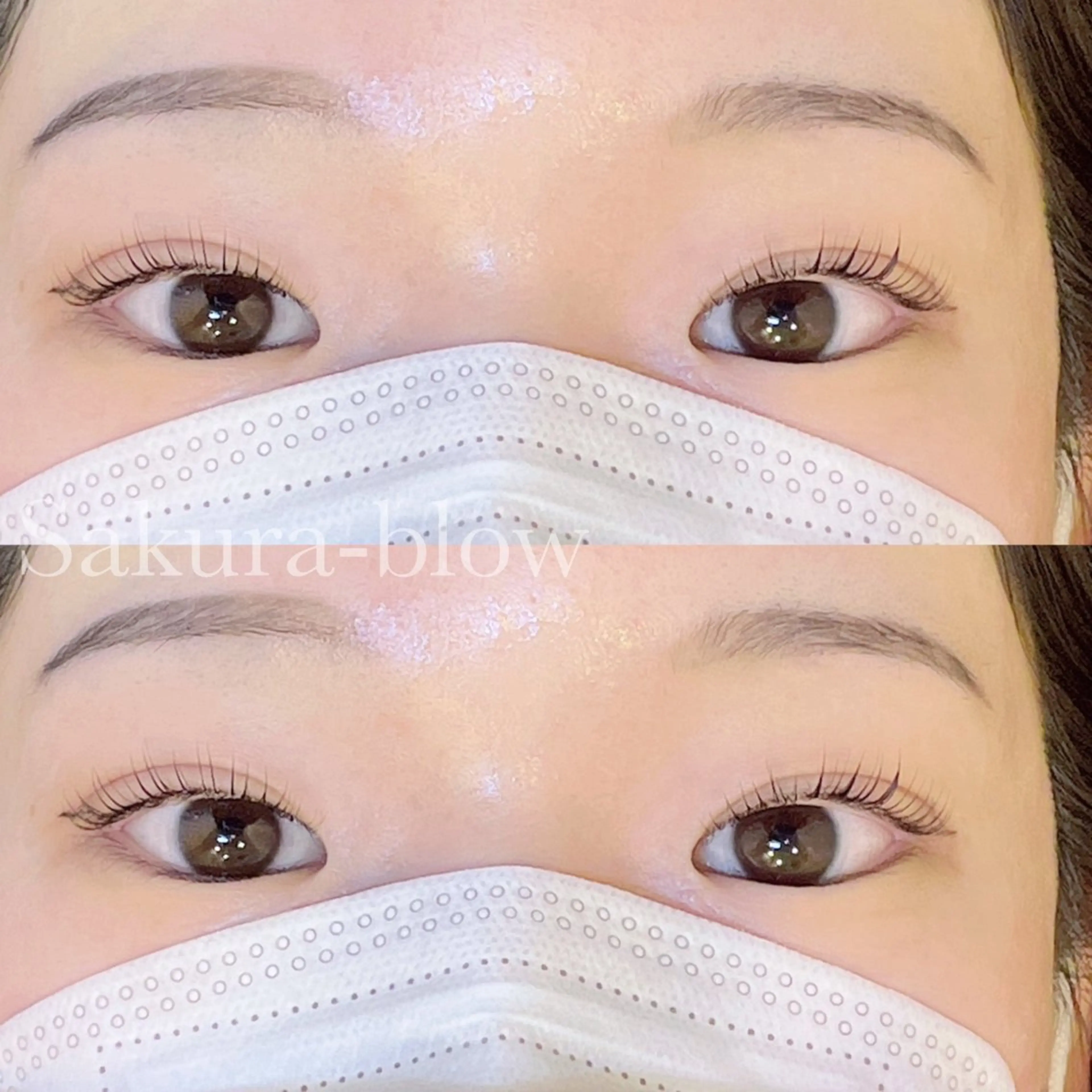 マツエク・マツパ パリジェンヌラッシュリフト Sakura-blow梅田店所属・Sakurablow 大槻のマツエク・マツパデザイン