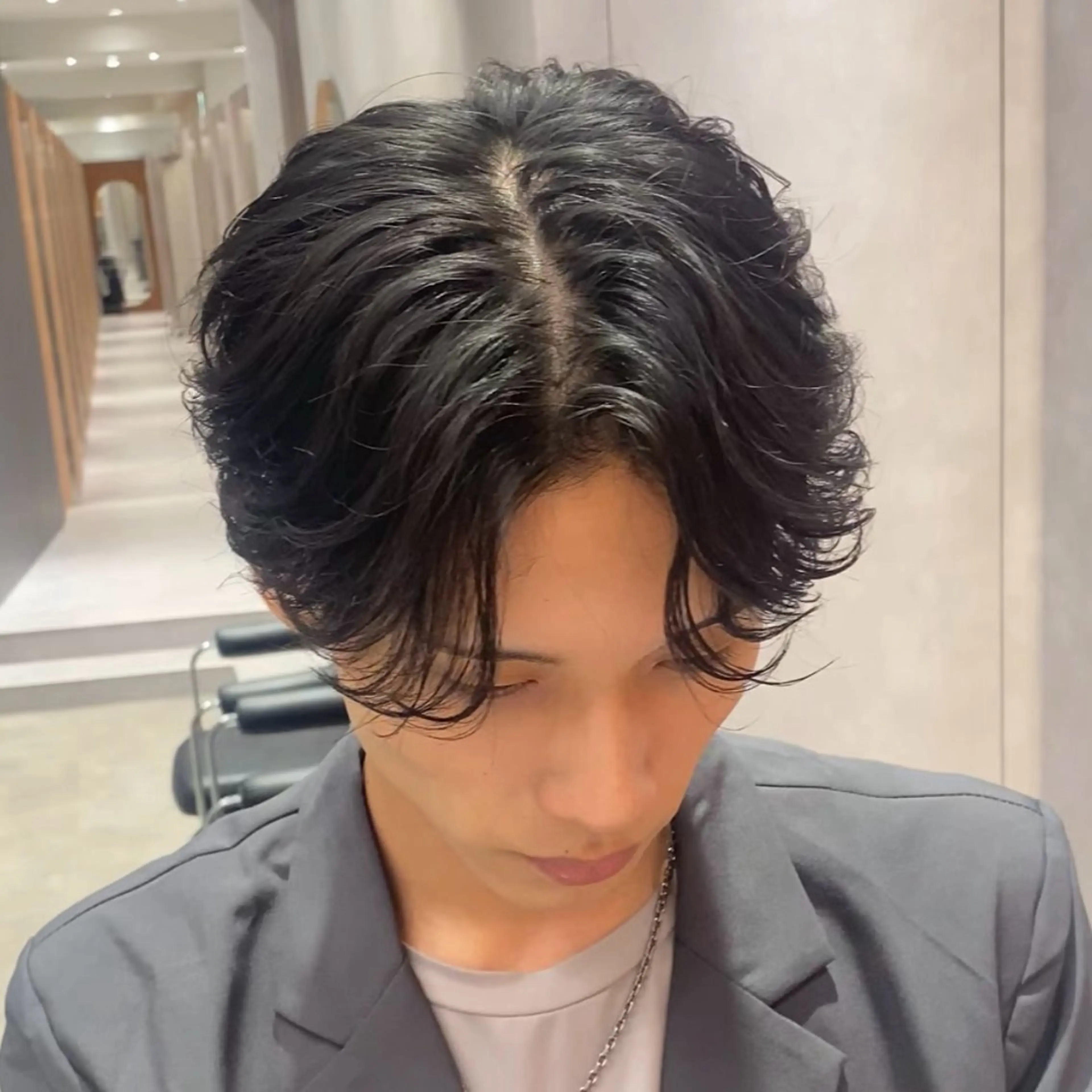 ショート カット 💎センターパート /新宿/モリオのヘアスタイル