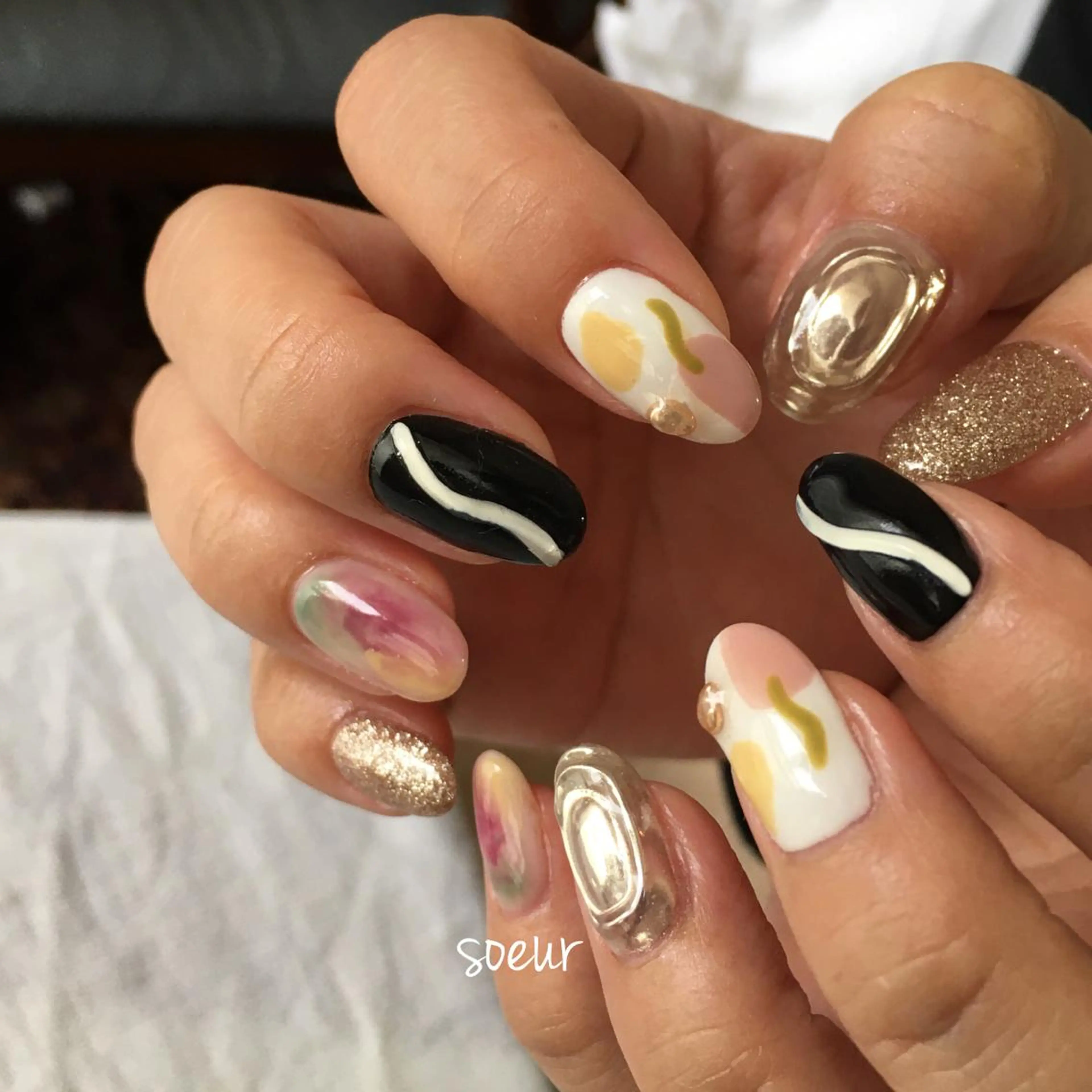 ネイル soeur_ 武蔵浦和のネイルデザイン