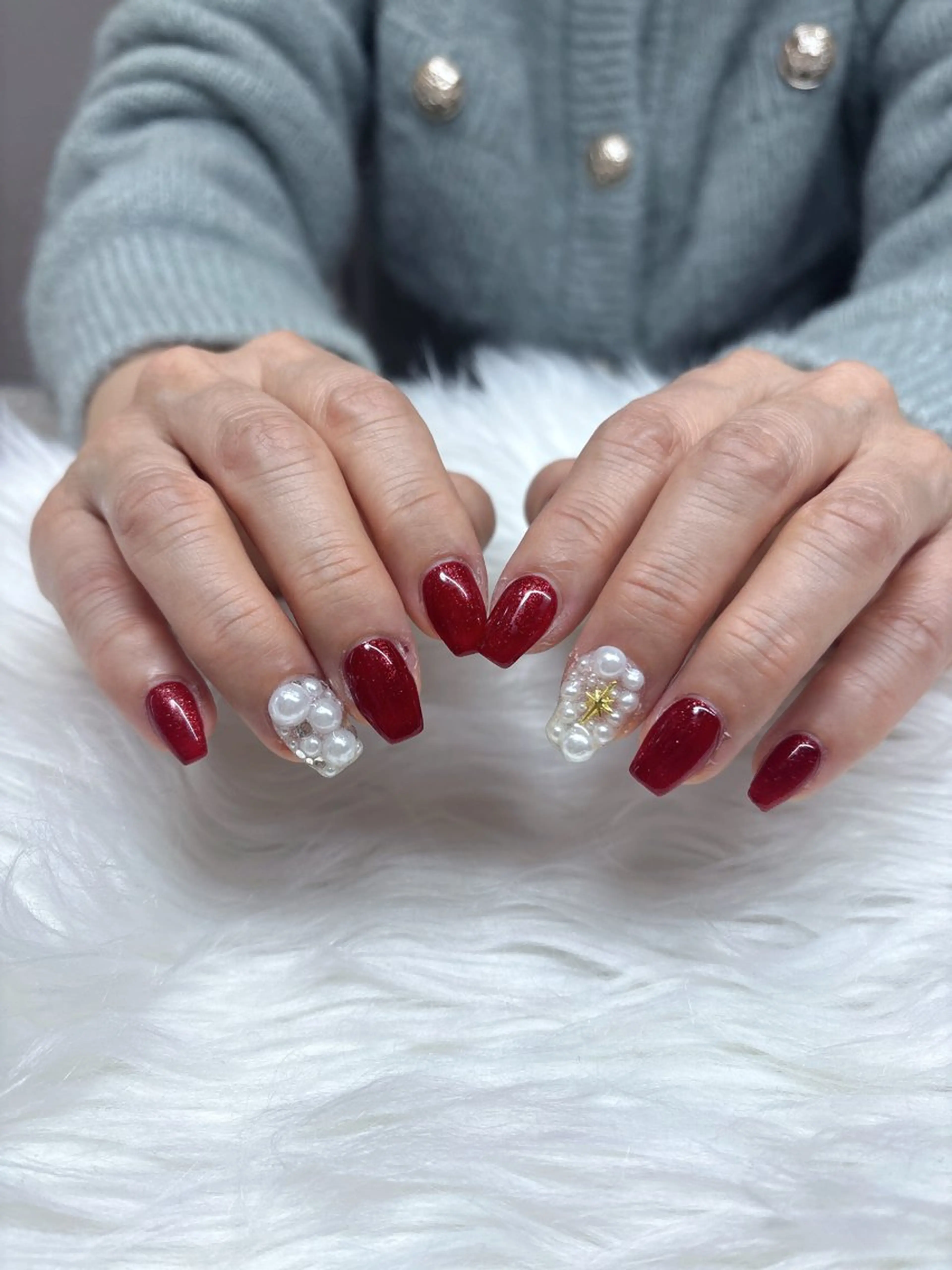 ネイル ハンドネイル U.NI nail 横浜青葉台店所属・Rei 横浜青葉台のネイルデザイン