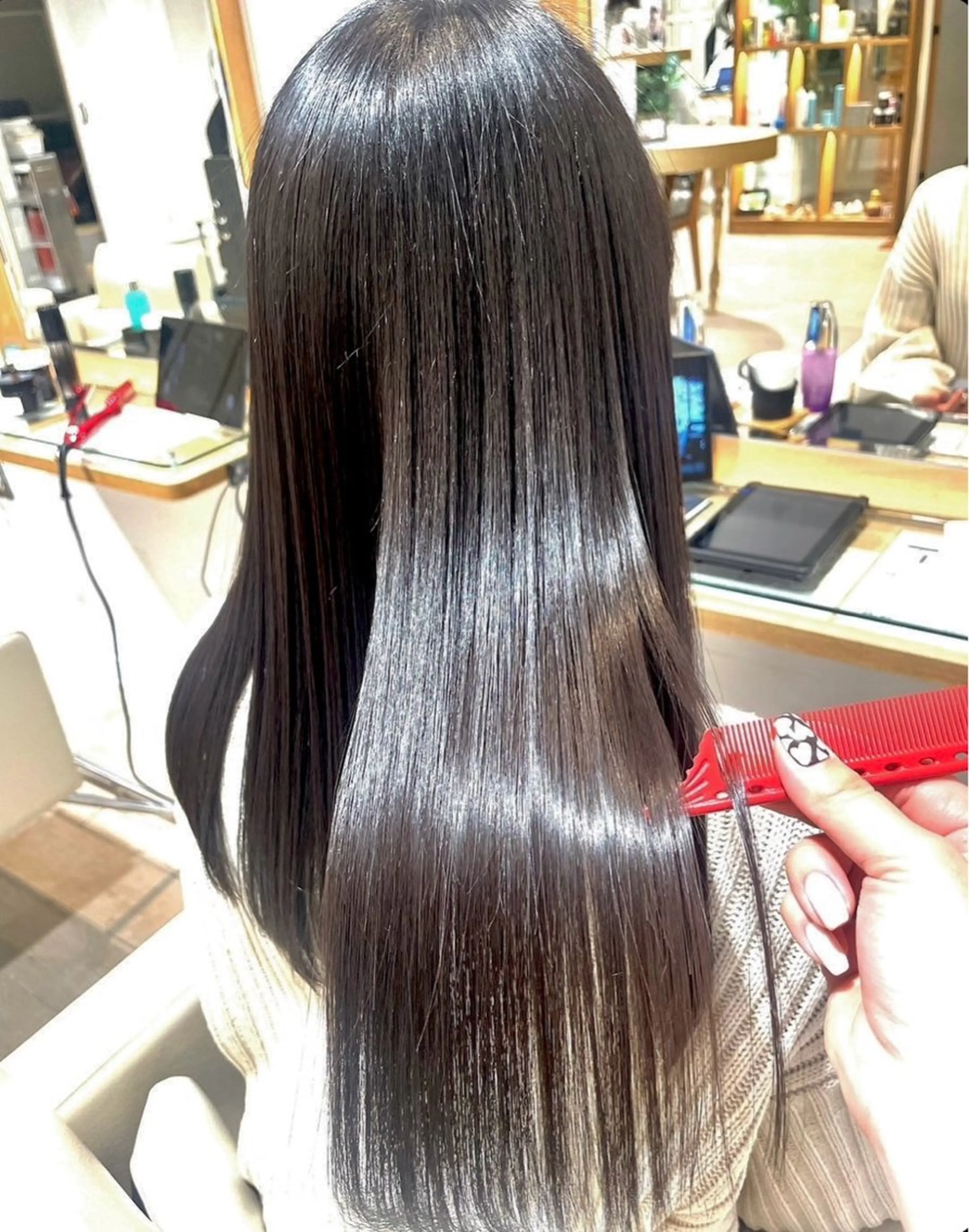 ロング Kurumi 🩰カットモデル募集のヘアスタイル