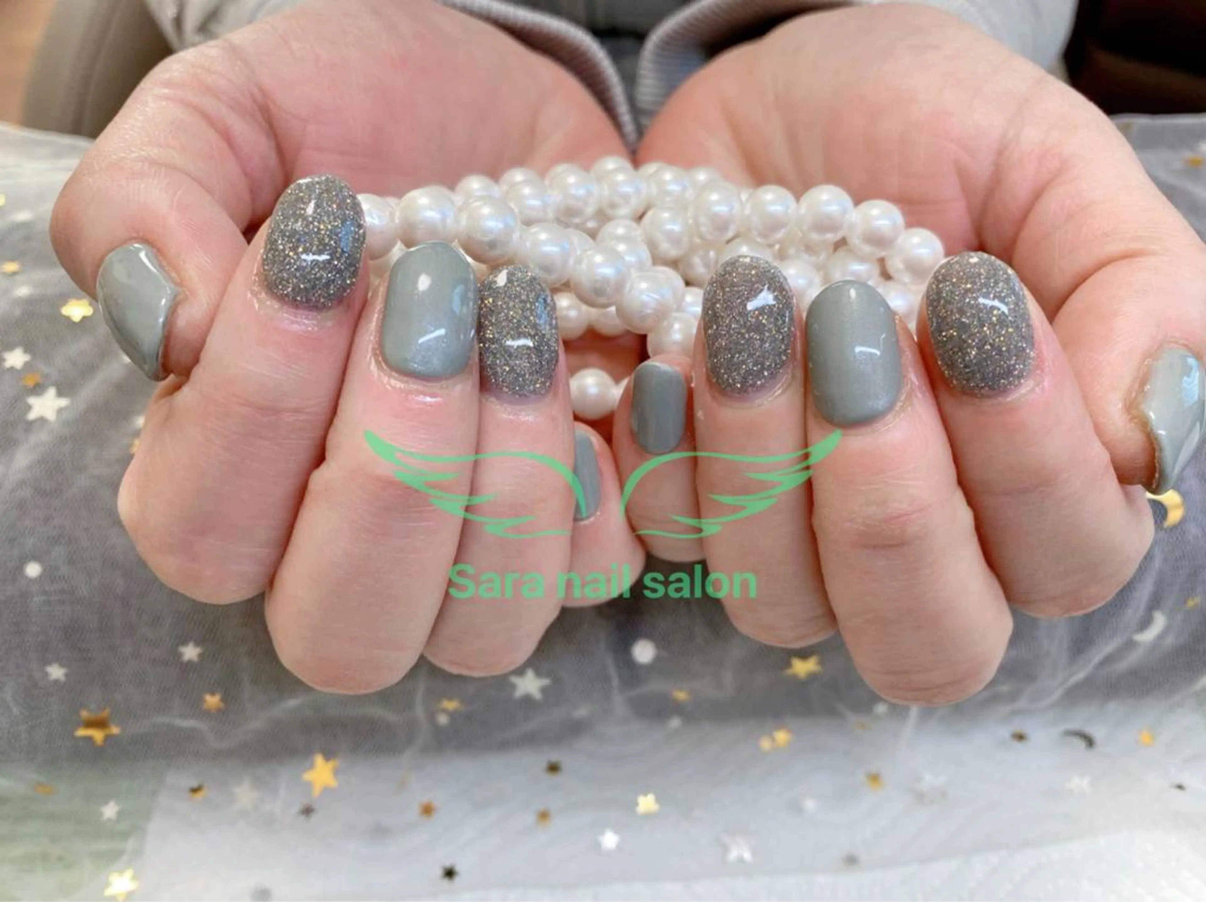 ネイル アートネイル フラッシュネイル ハンドネイル ハンドケア 小岩 Saraのネイルデザイン