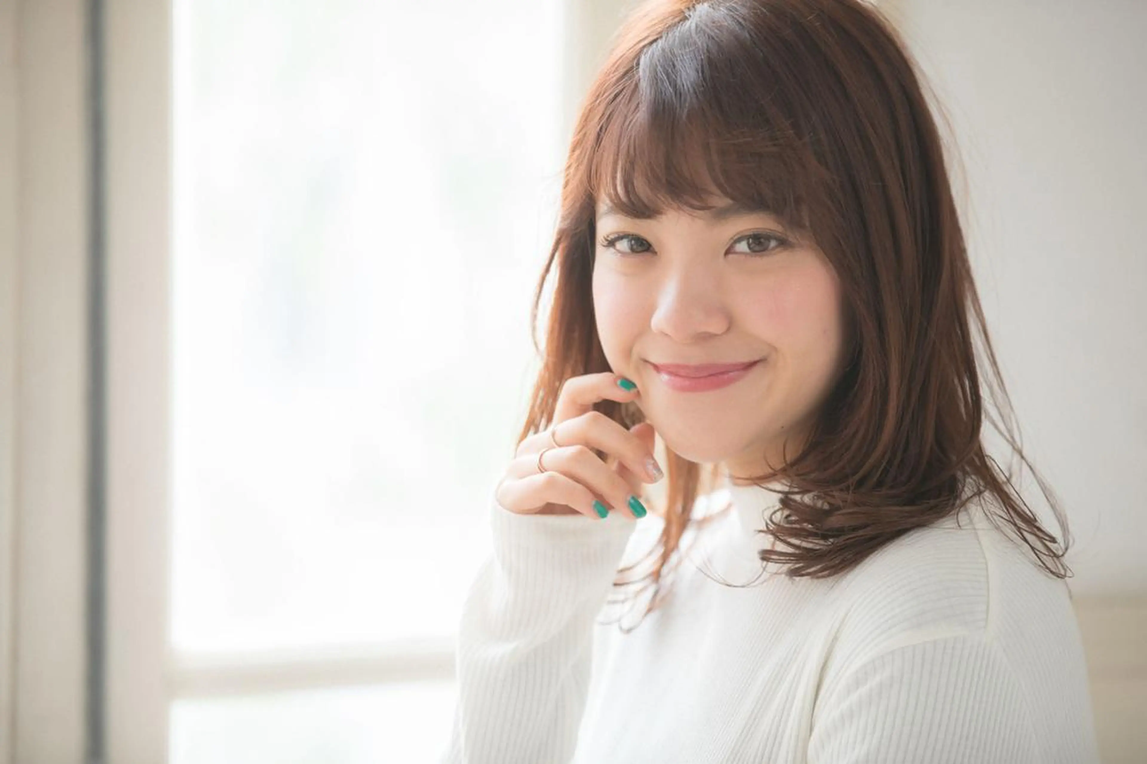 ミディアム カラー パーマ ヘアアレンジ Alushe艶髪・ 髪質改善のヘアスタイル