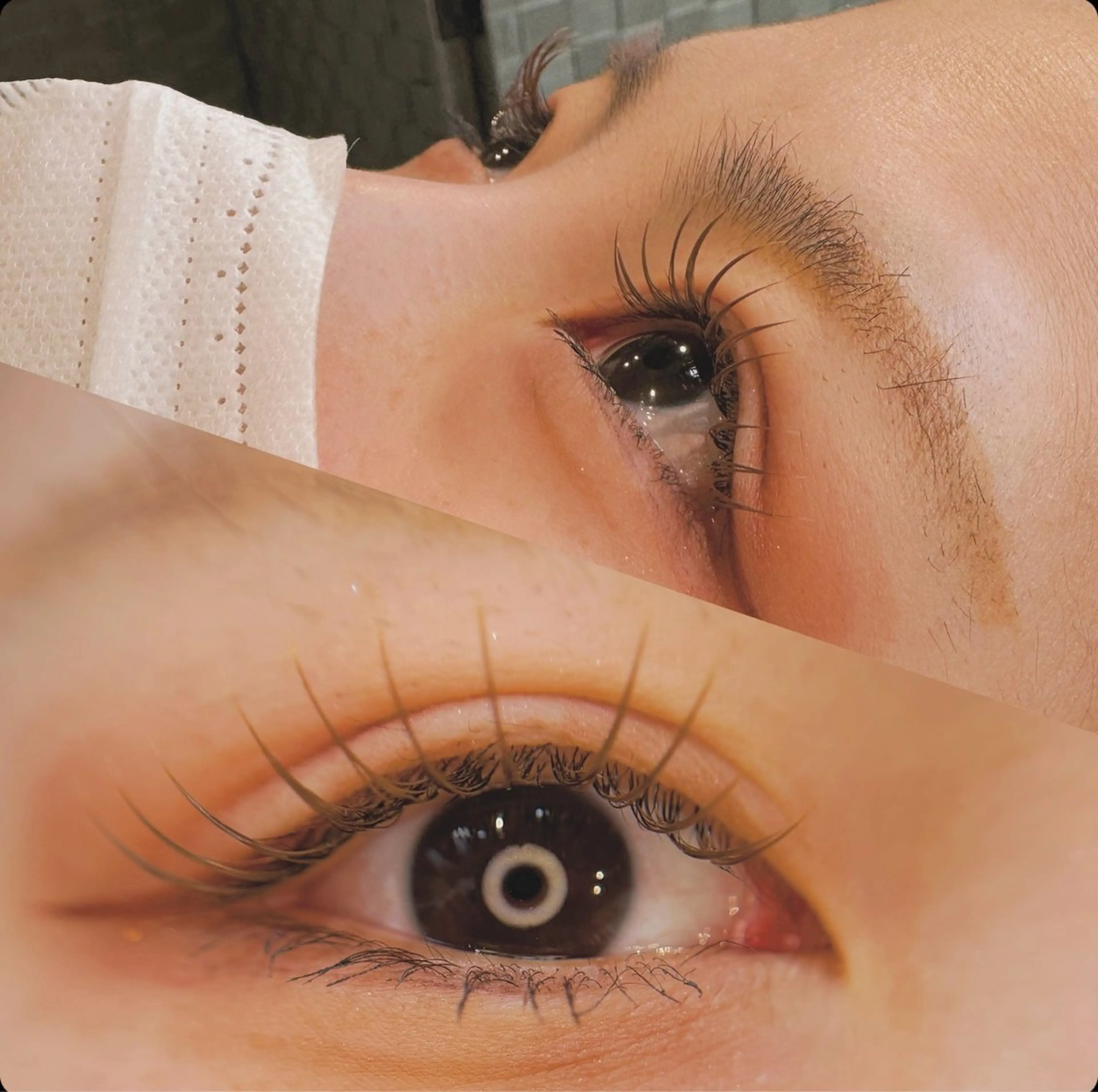 マツエク・マツパ カラーマツエク フラットラッシュ 笠井 未夢のマツエク・マツパデザイン