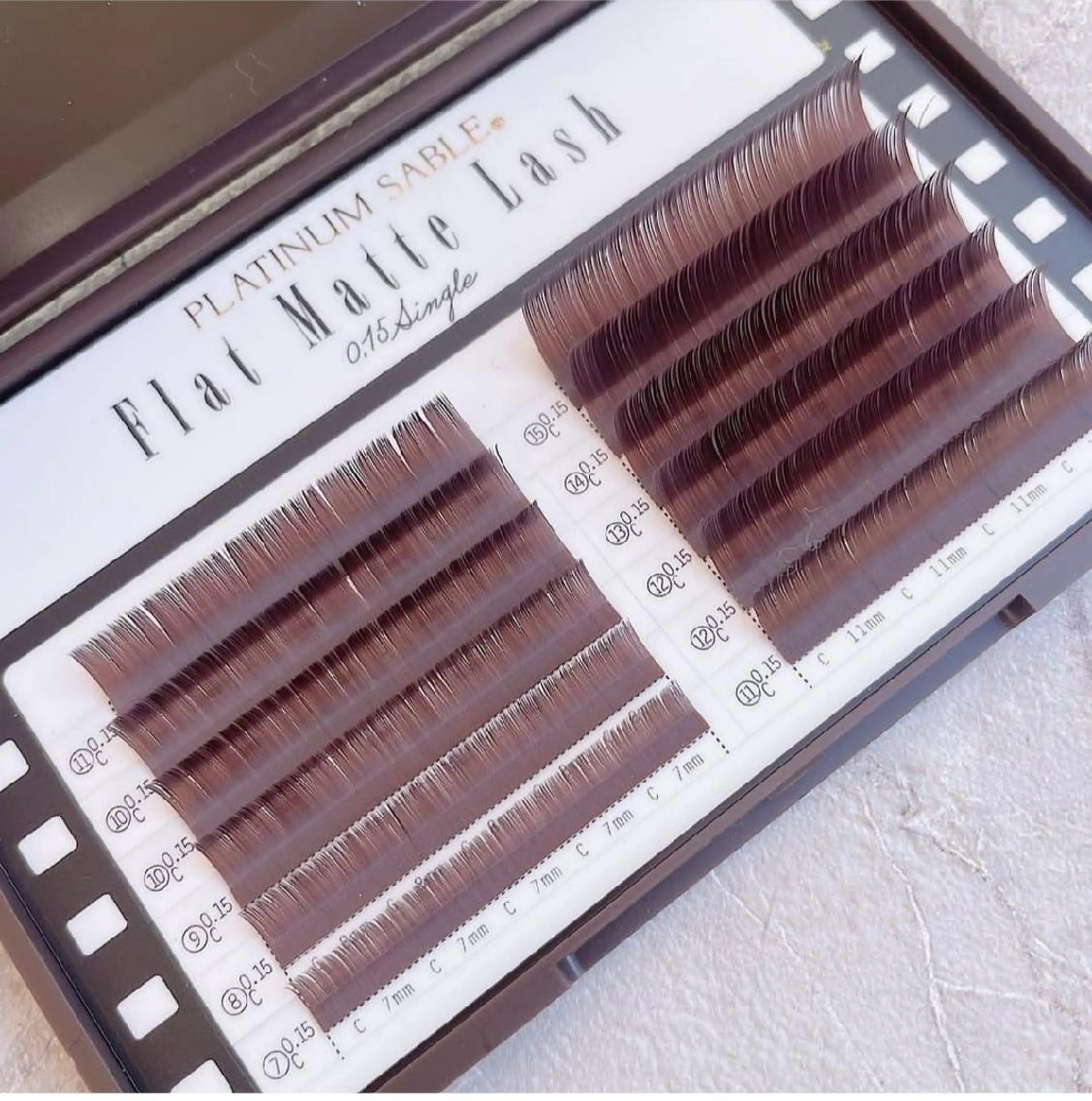 オードリーブラウンフラットラッシュ120本5980円/140本6980円/160本7980円/放題9980円初回オフ込の写真