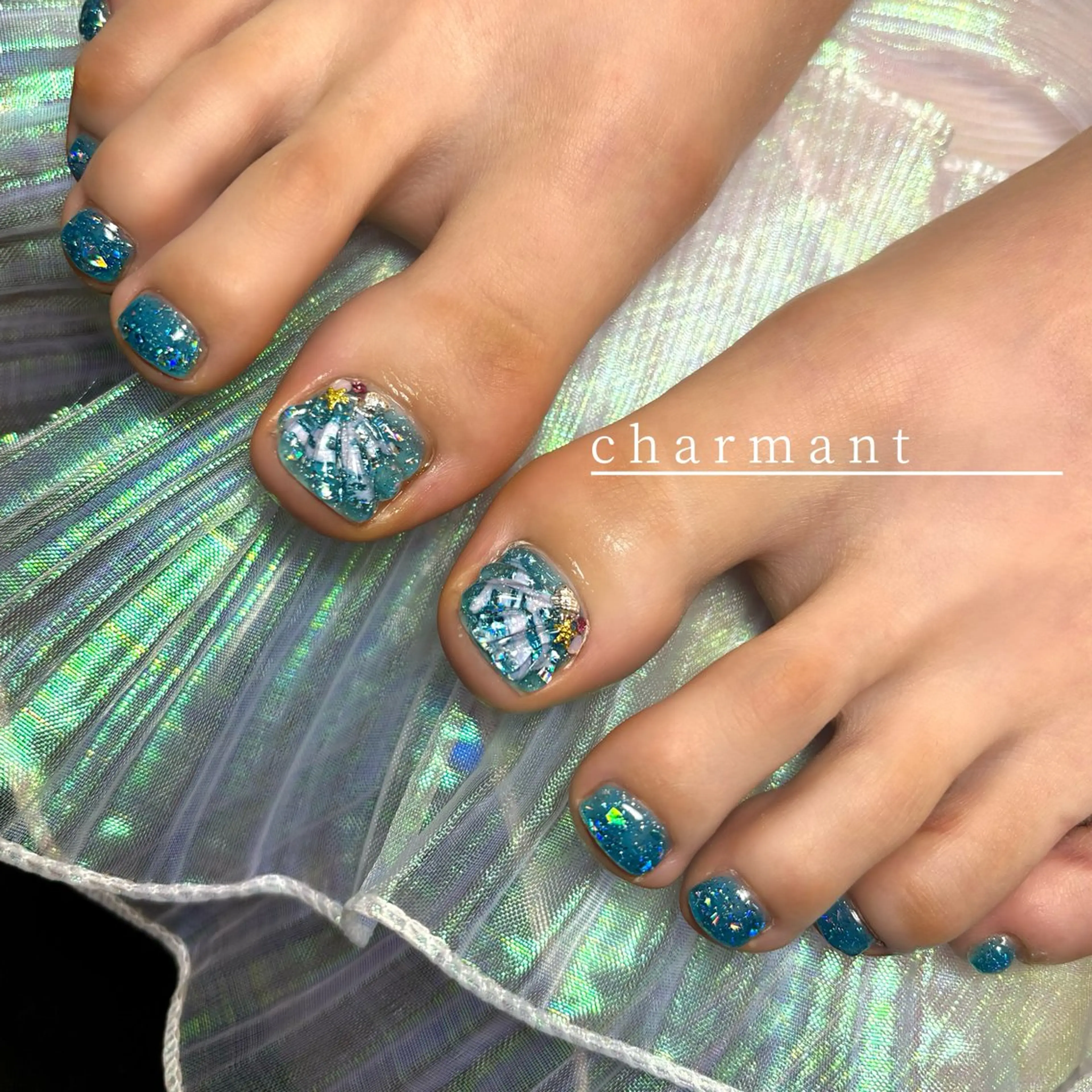 フット🐾親指アート🦄✨【オフなし】の写真