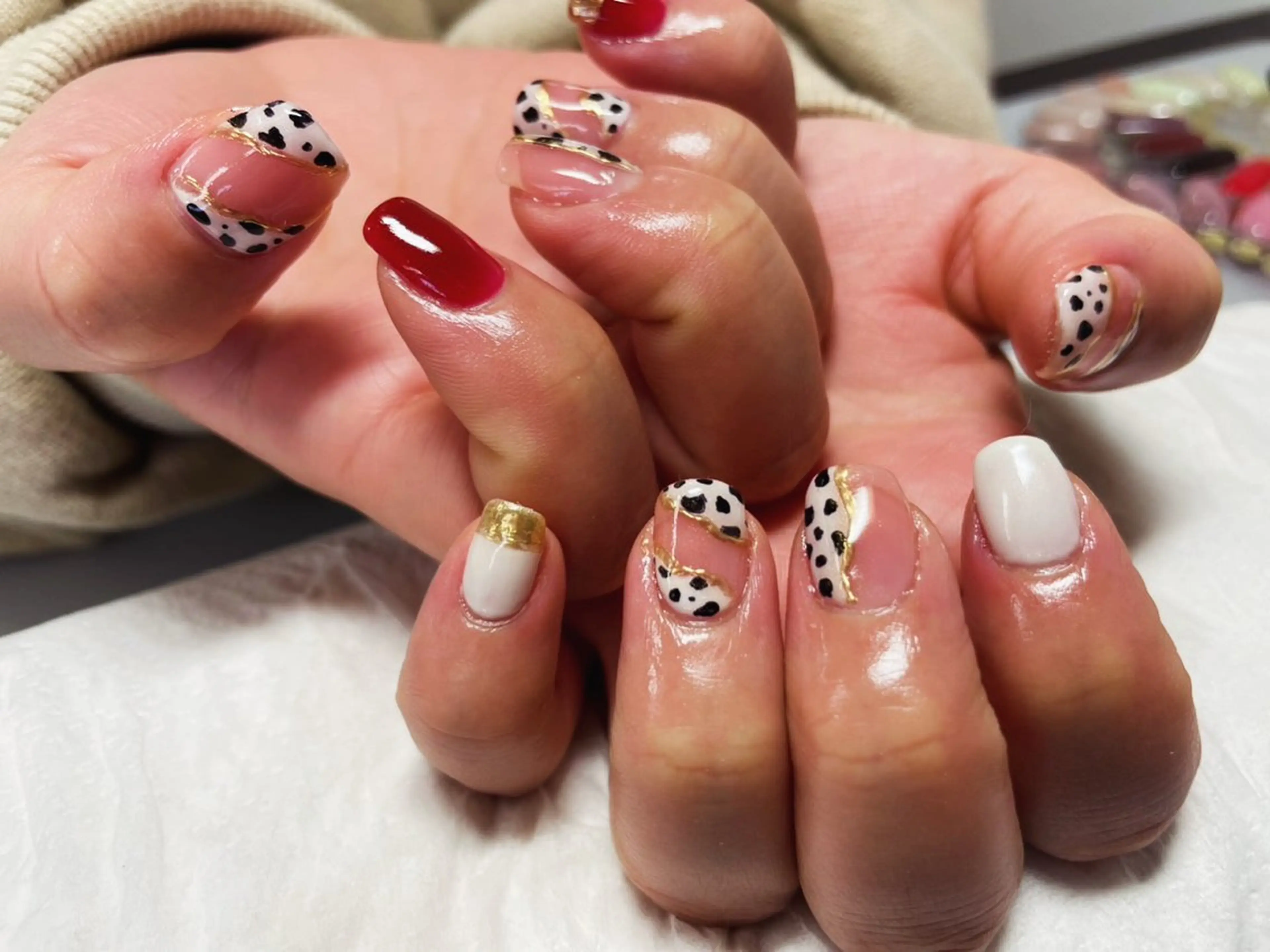 持ち込み8本アートの写真