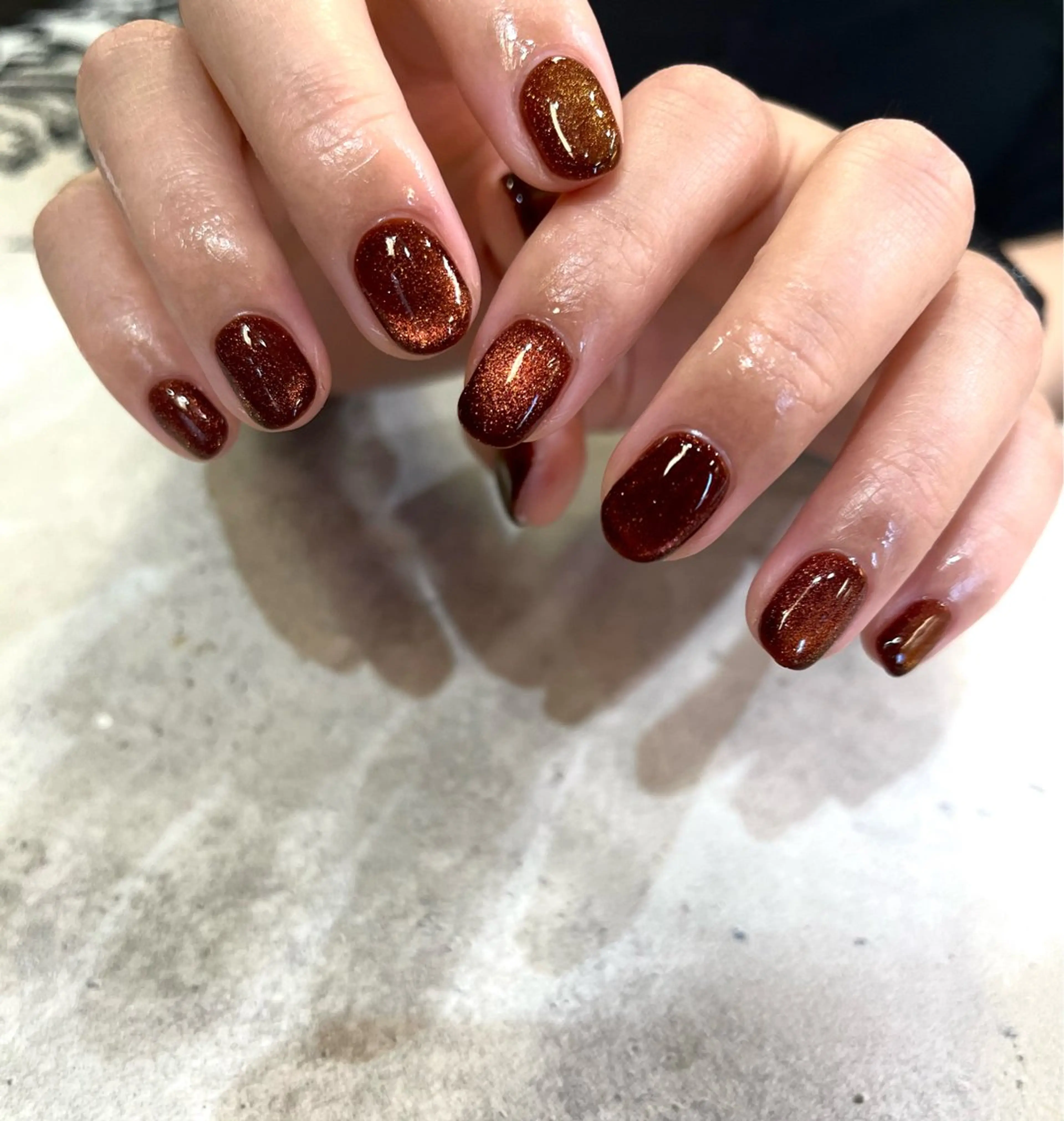 ネイル マグネットネイル nailsalon ASUNALO所属・ASUNALO えりかのネイルデザイン