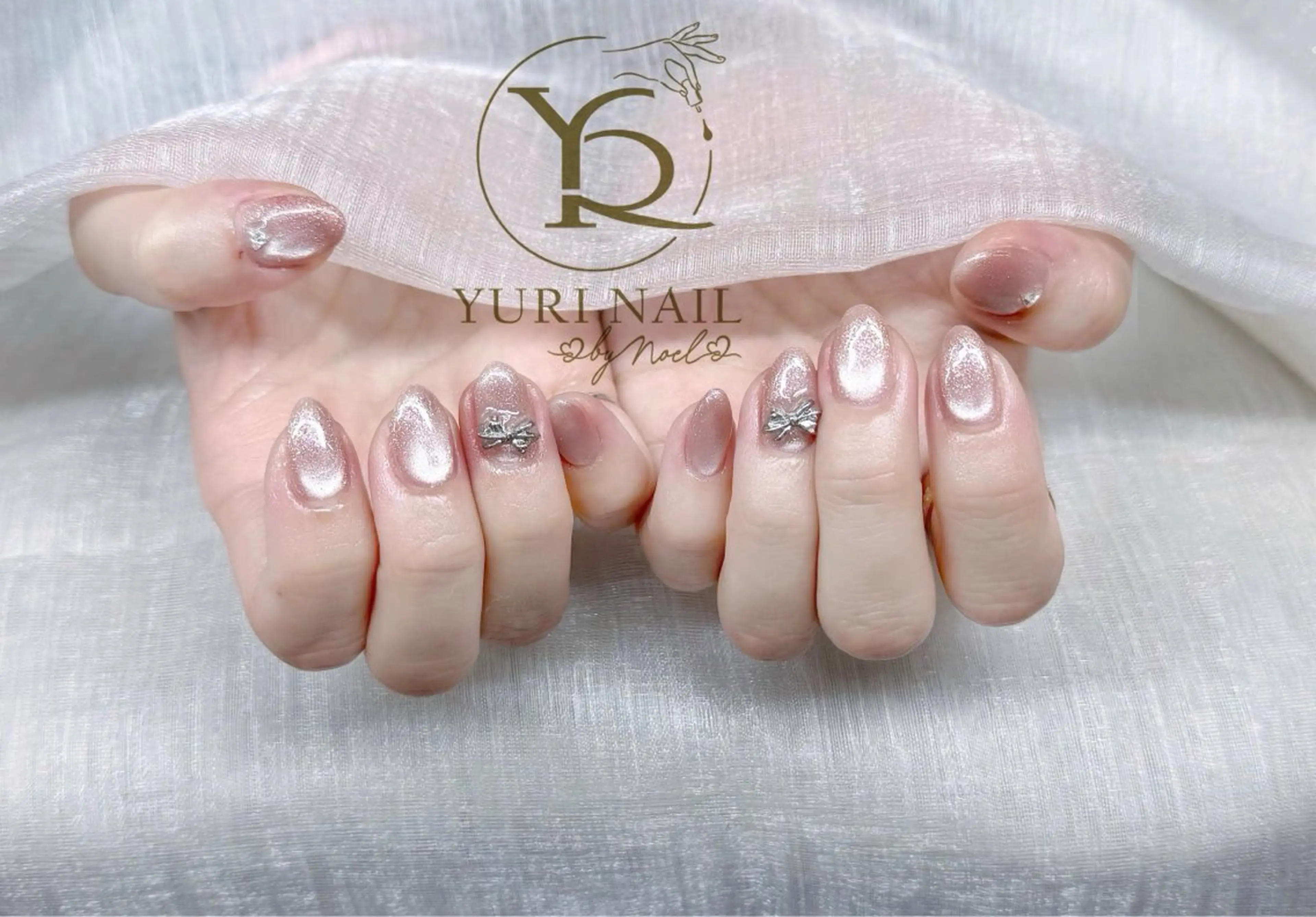 ネイル チークネイル フットネイル フレンチネイル グラデーション キラキラネイル ハンドネイル フットネイル ハンドケア YURI Nail Salon Funabashi所属・YURI Nail Funabashiのネイルデザイン