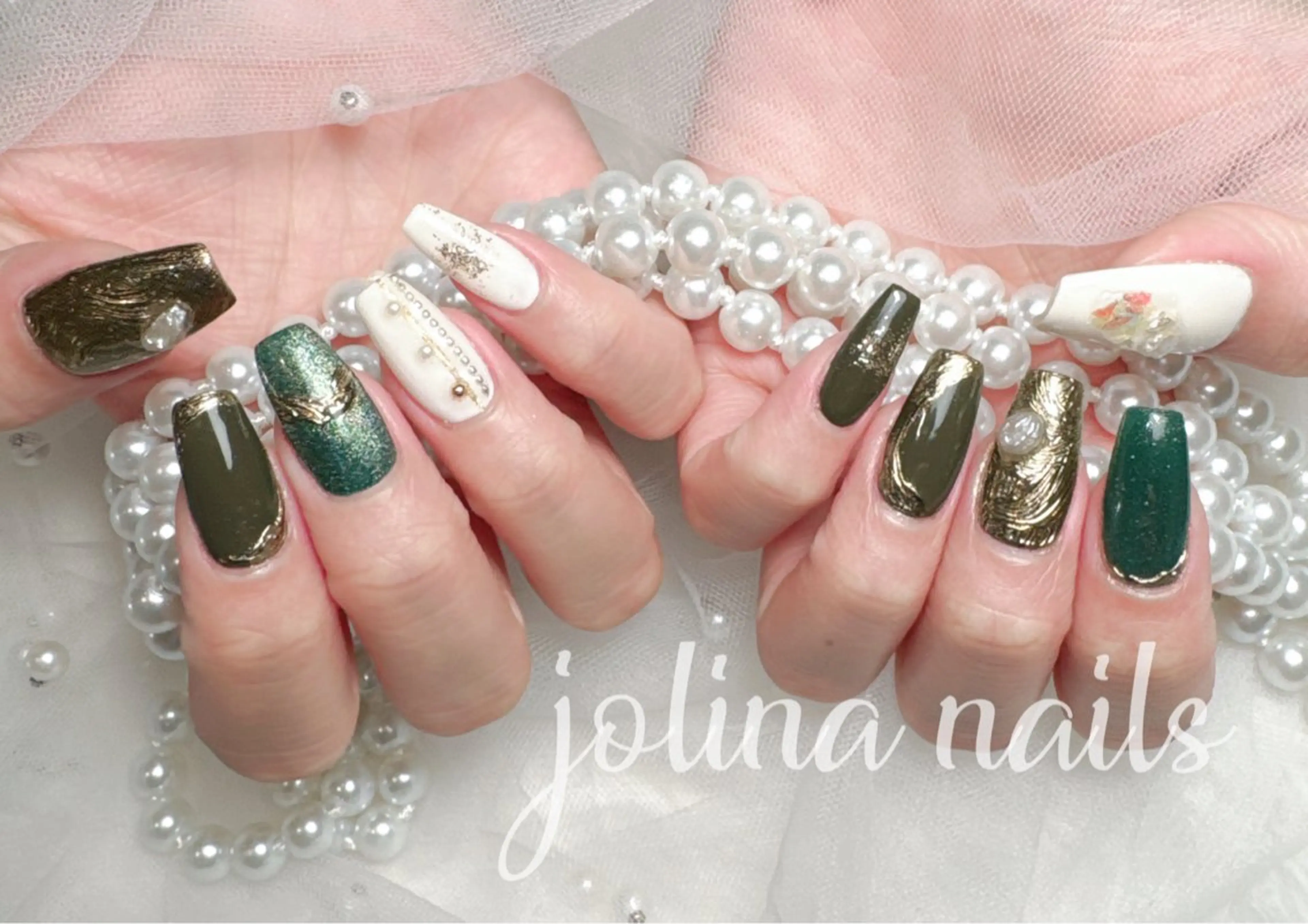 ネイル ハンドネイル jolina nails鶴見店のネイルデザイン
