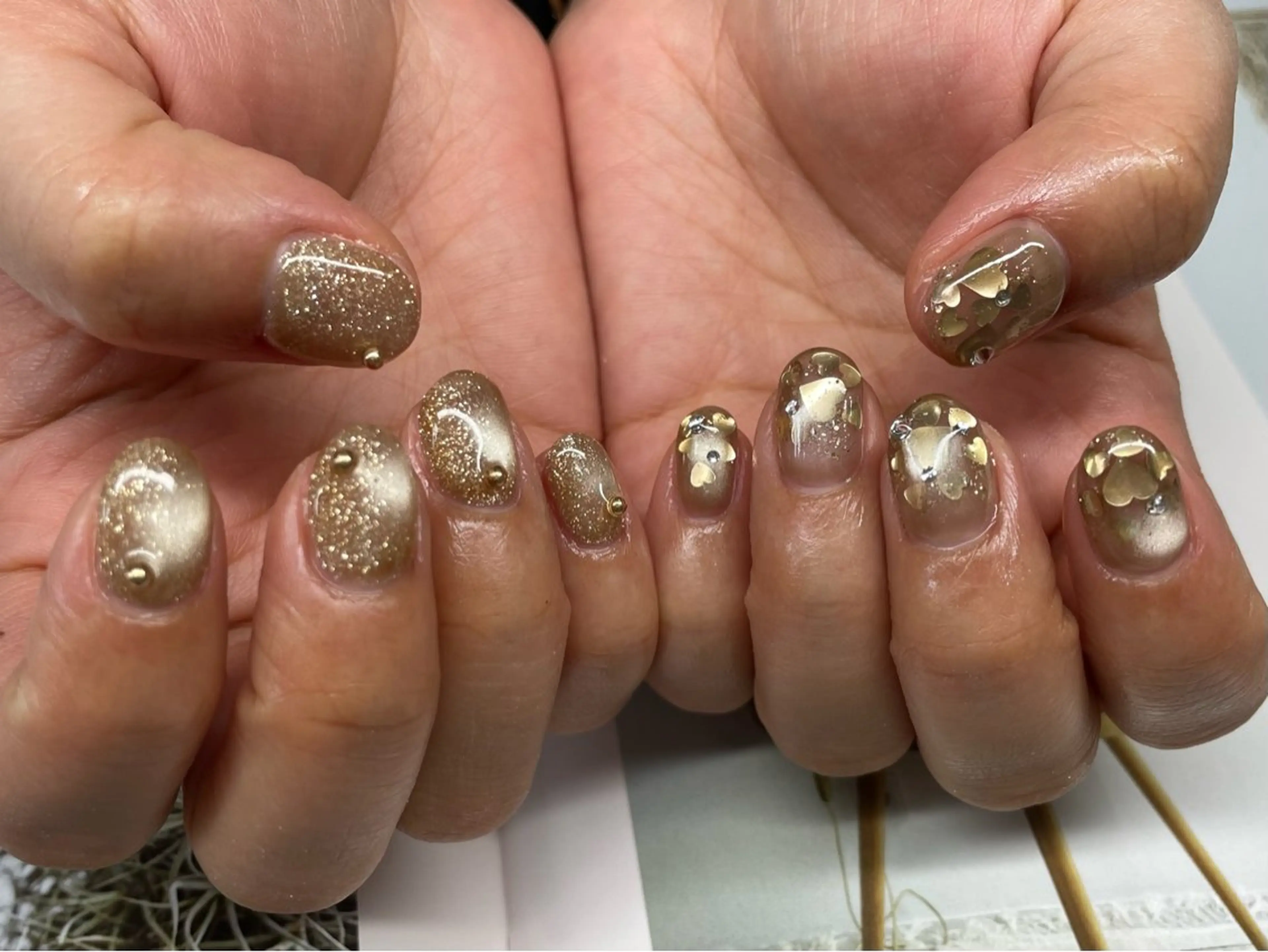 ショート écrin所属・kouno megumiのネイルデザイン