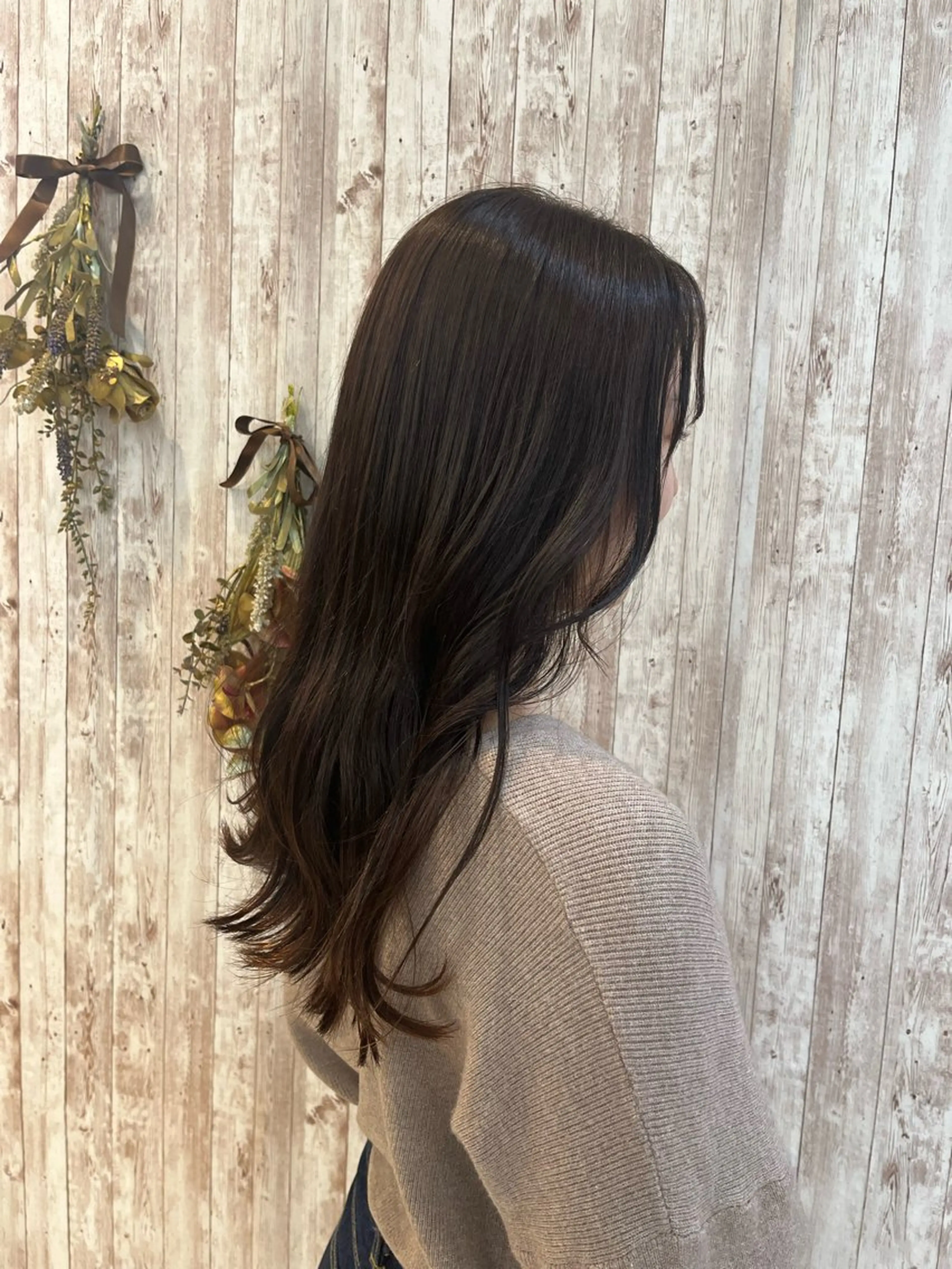 ロング カラー 透明感カラー minami🌿‬ 透明感カラー🫧のヘアスタイル