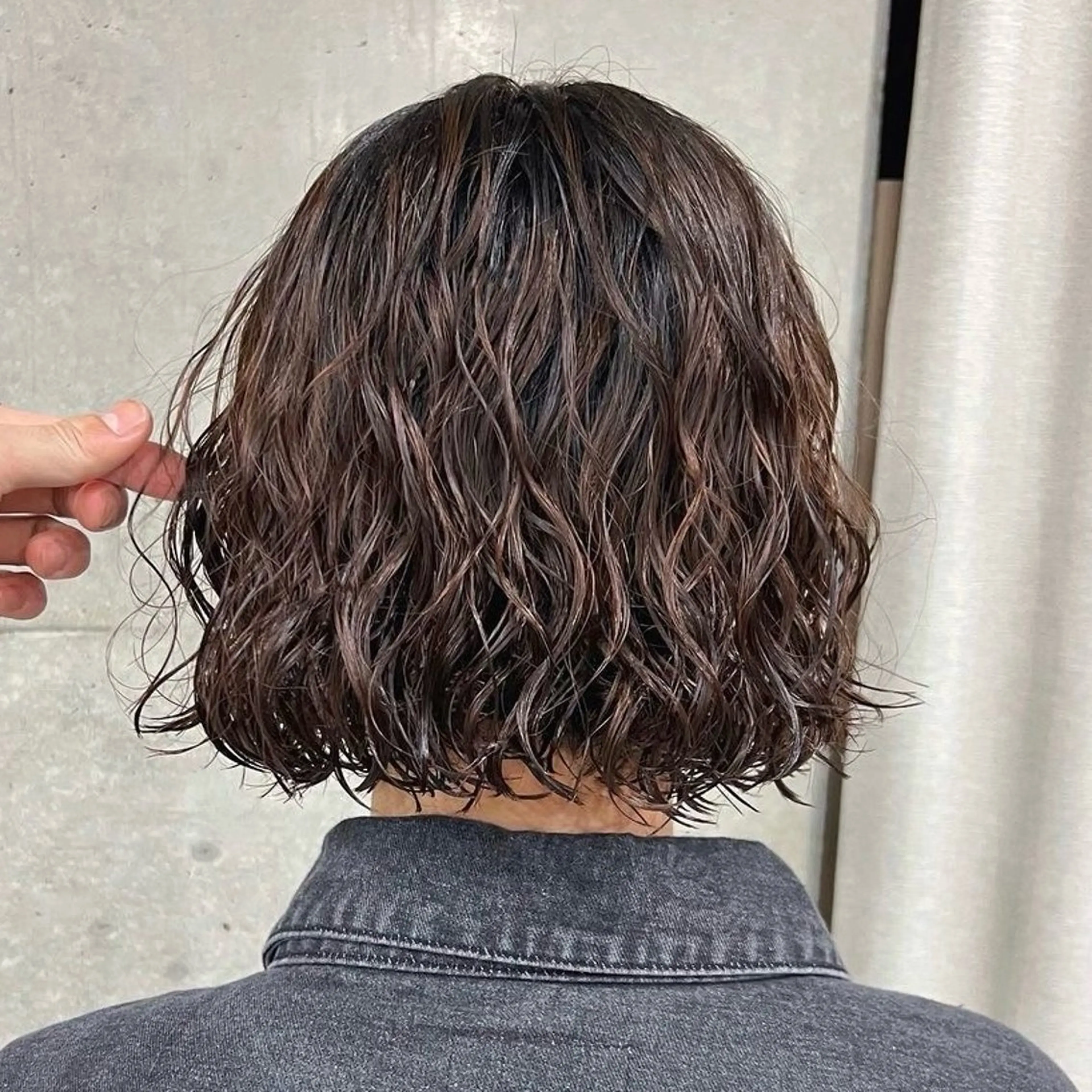 ショート パーマ 透明感カラー/レイ ヤー/Nana🌈のヘアスタイル