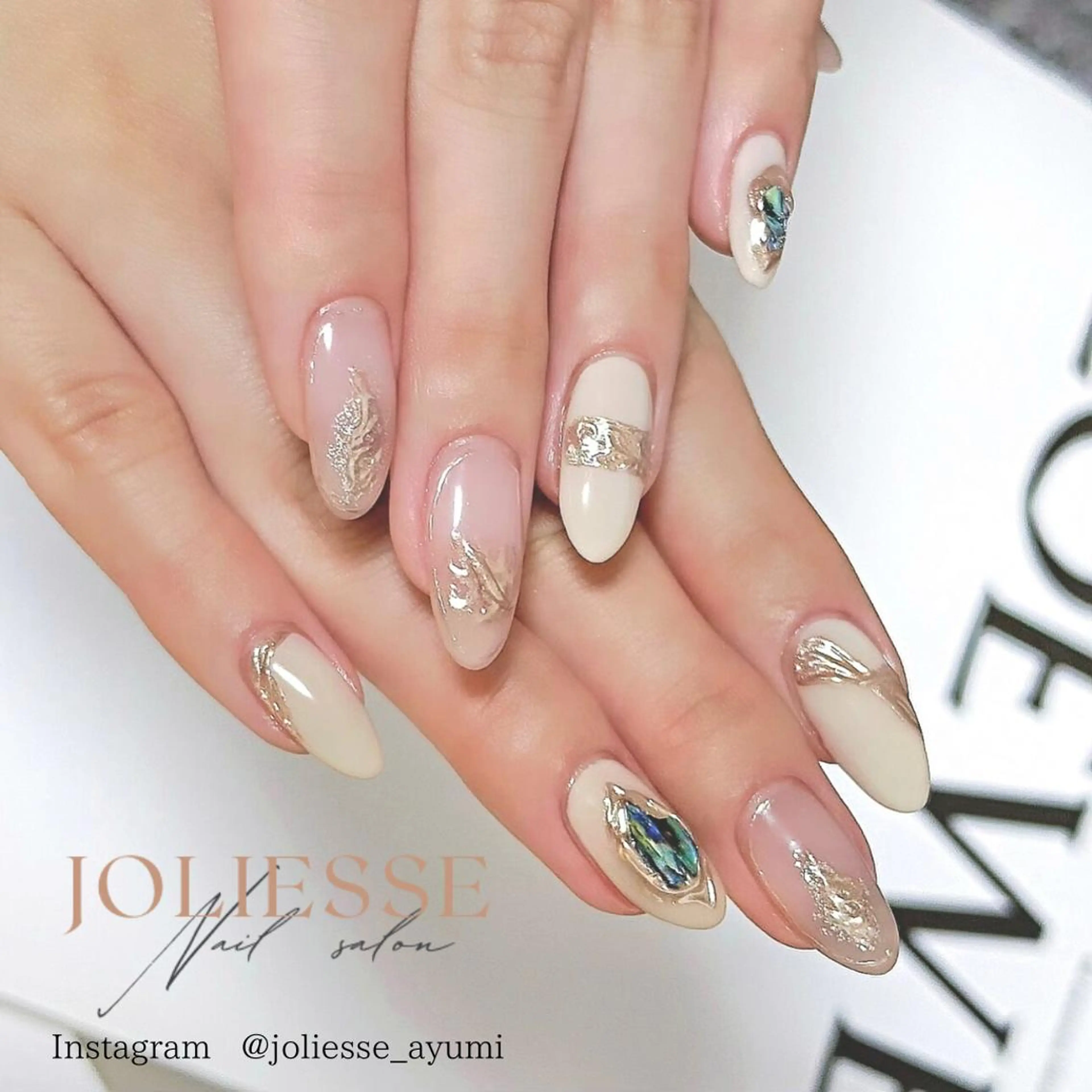 ネイル ハンドネイル joliesse【ジョリエス】所属・JOLIESSE Ayumiのネイルデザイン