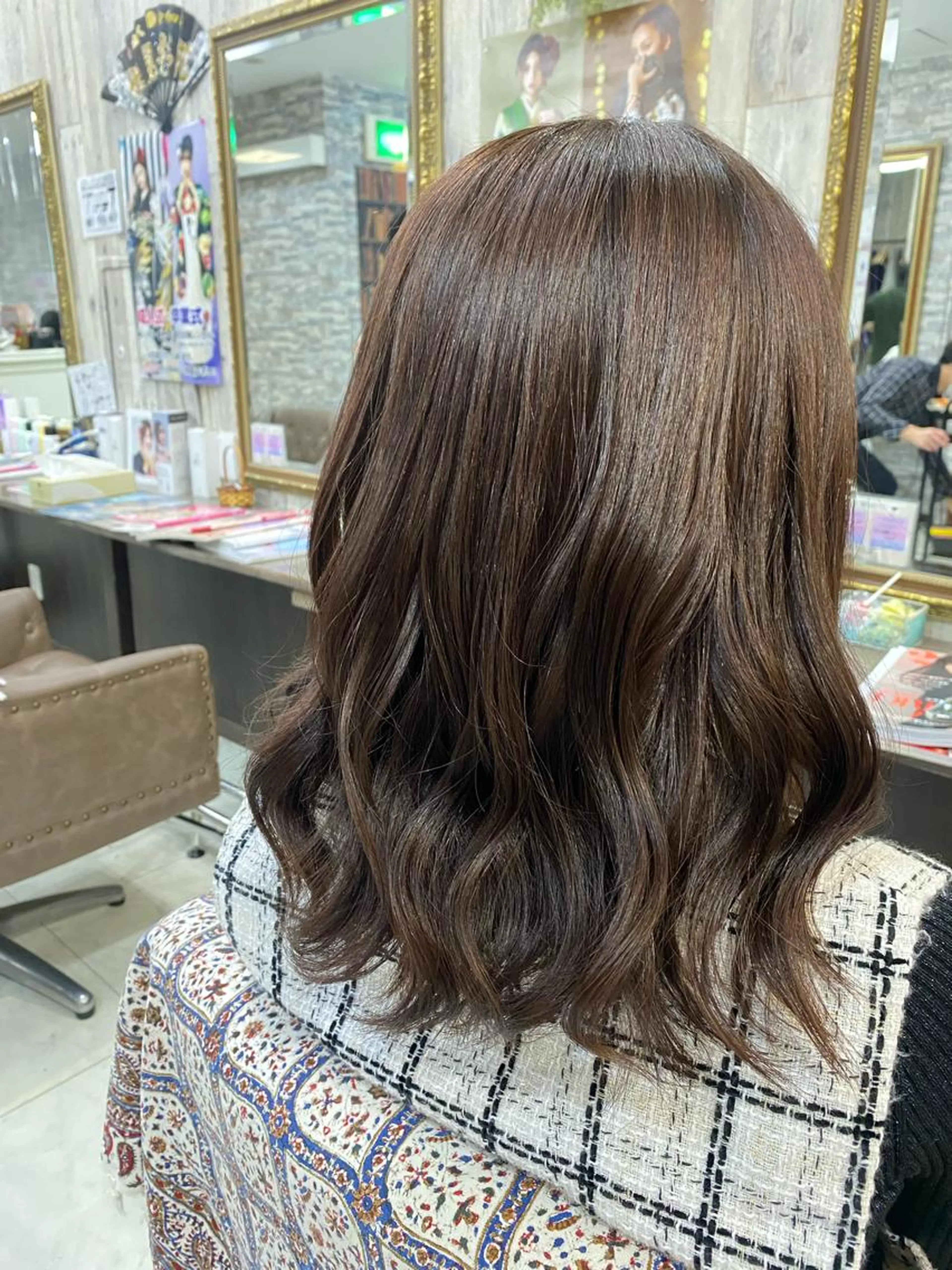 しっかり染まる白髪染め🪽の写真