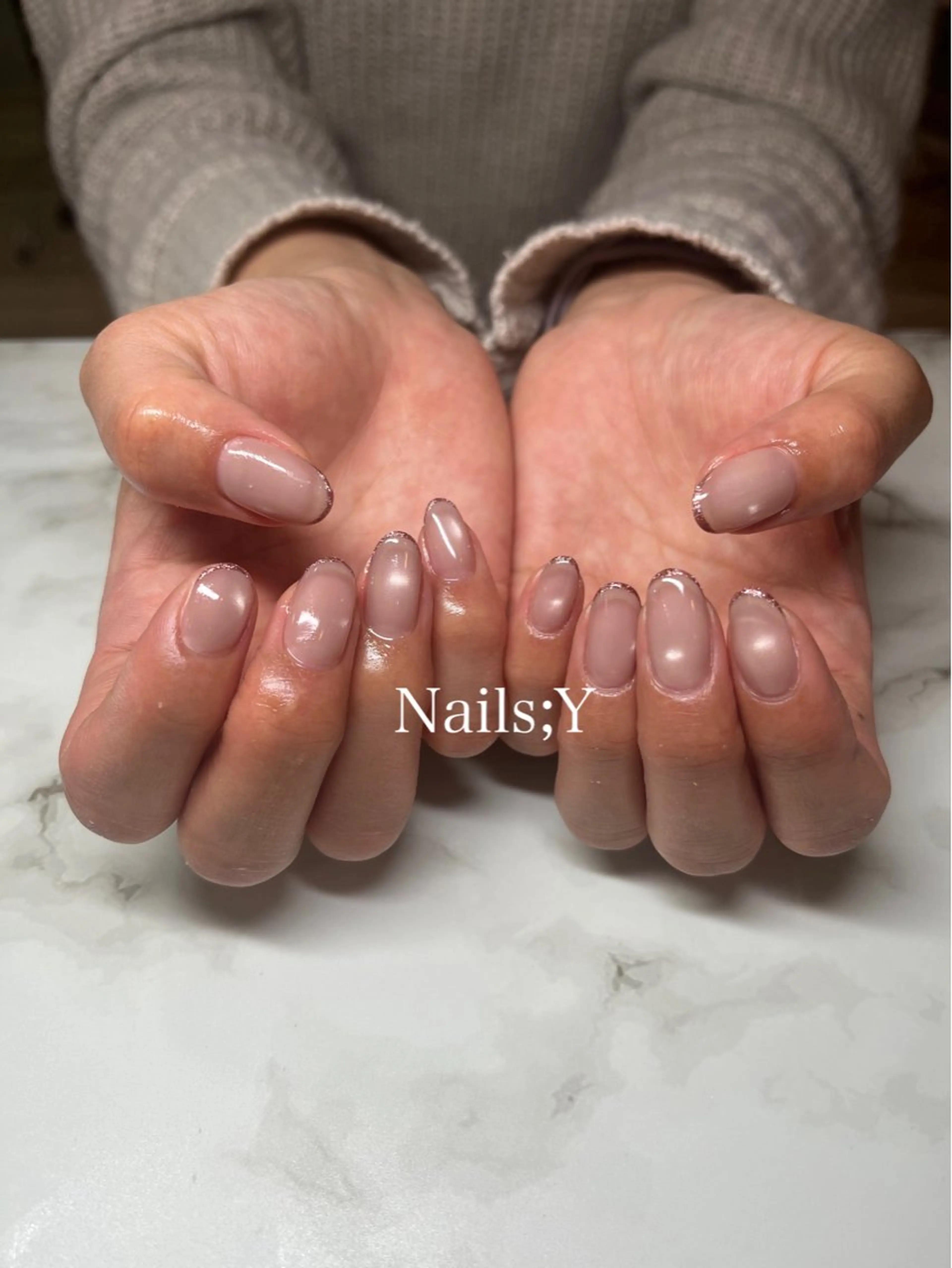 ネイル ジェルネイル ラメ(グリッター) パラジェル yo koのネイルデザイン