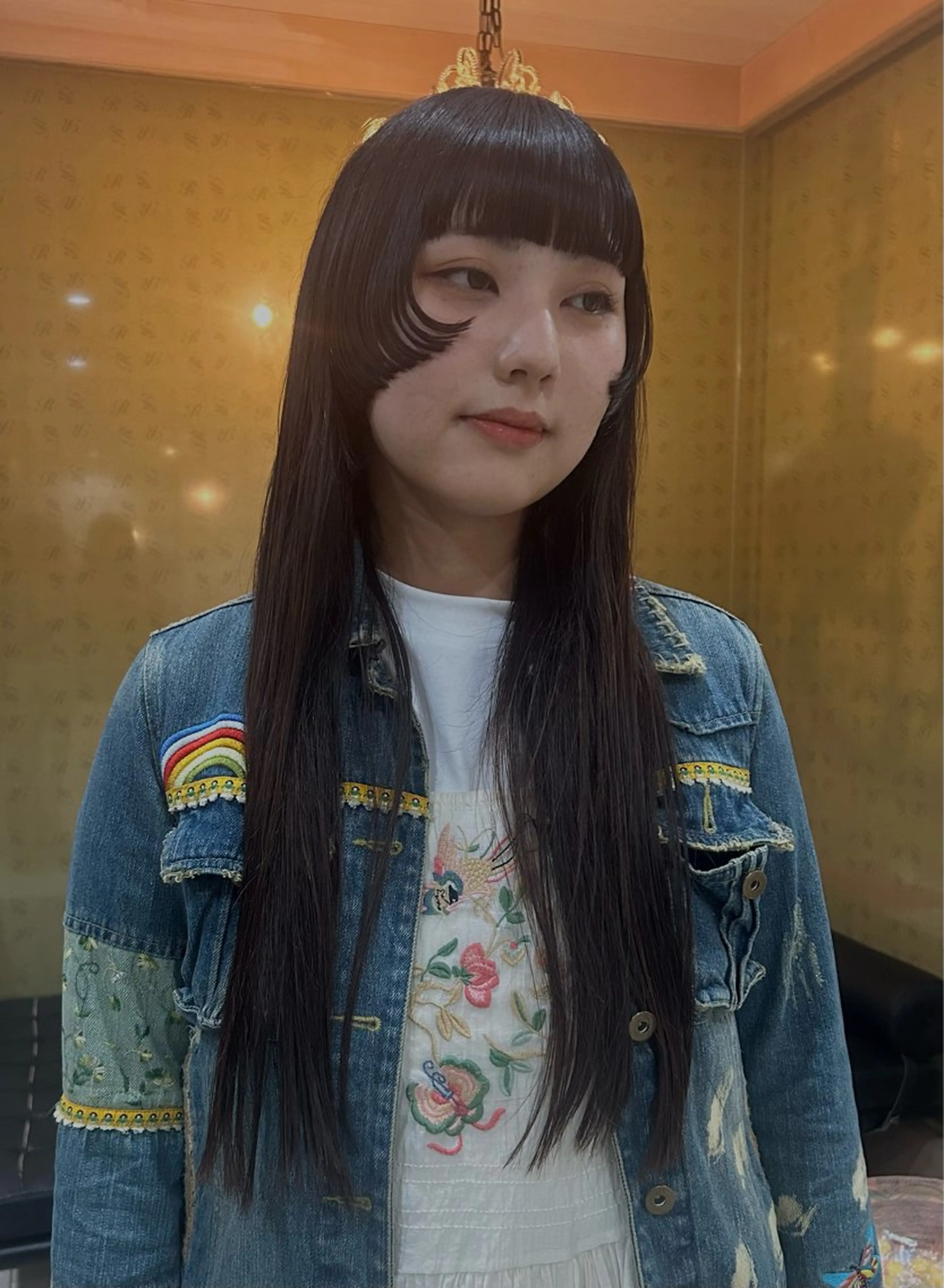 ロング カット 堀田 柊のヘアスタイル