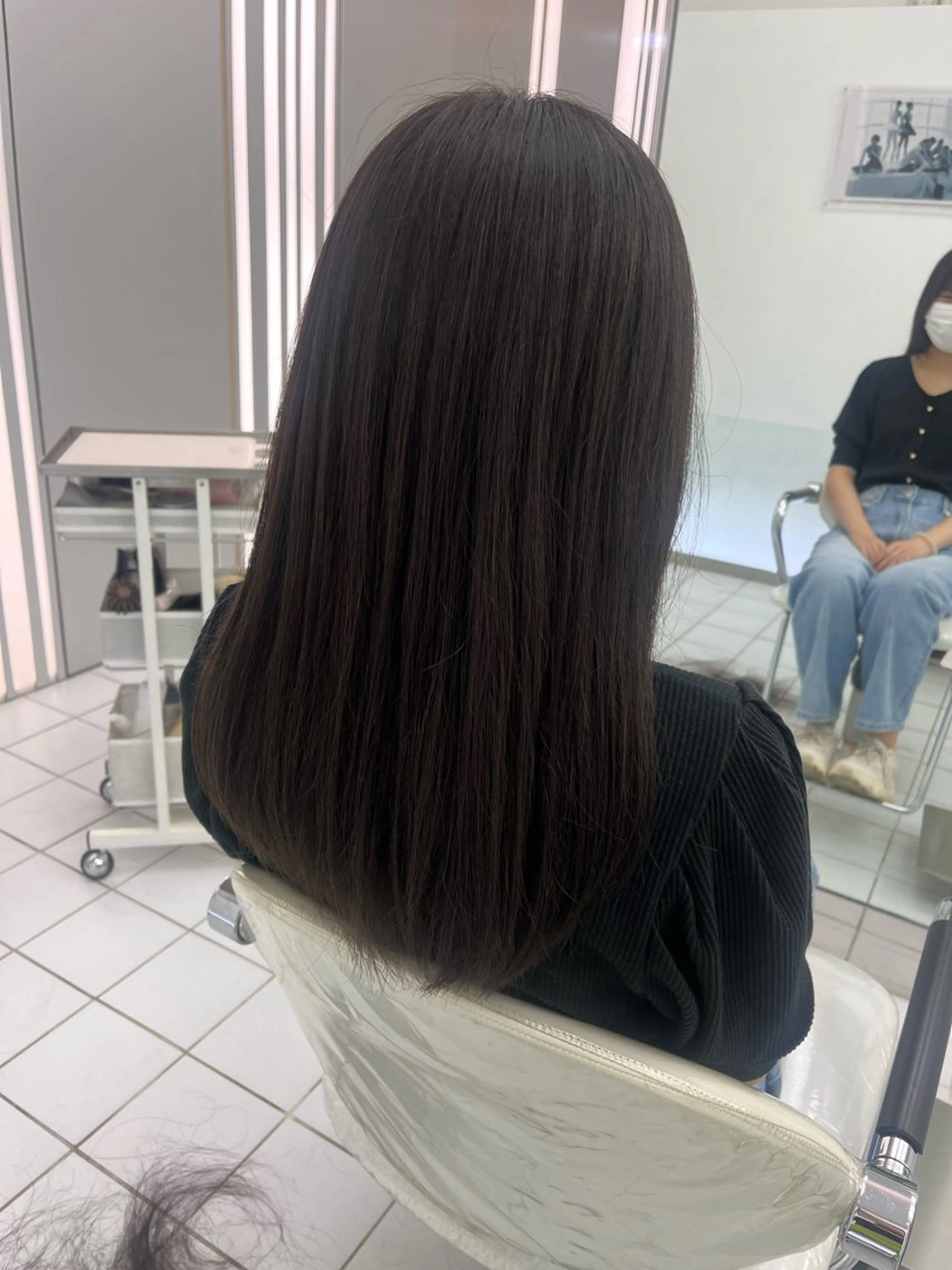 ロング 菅 野のヘアスタイル
