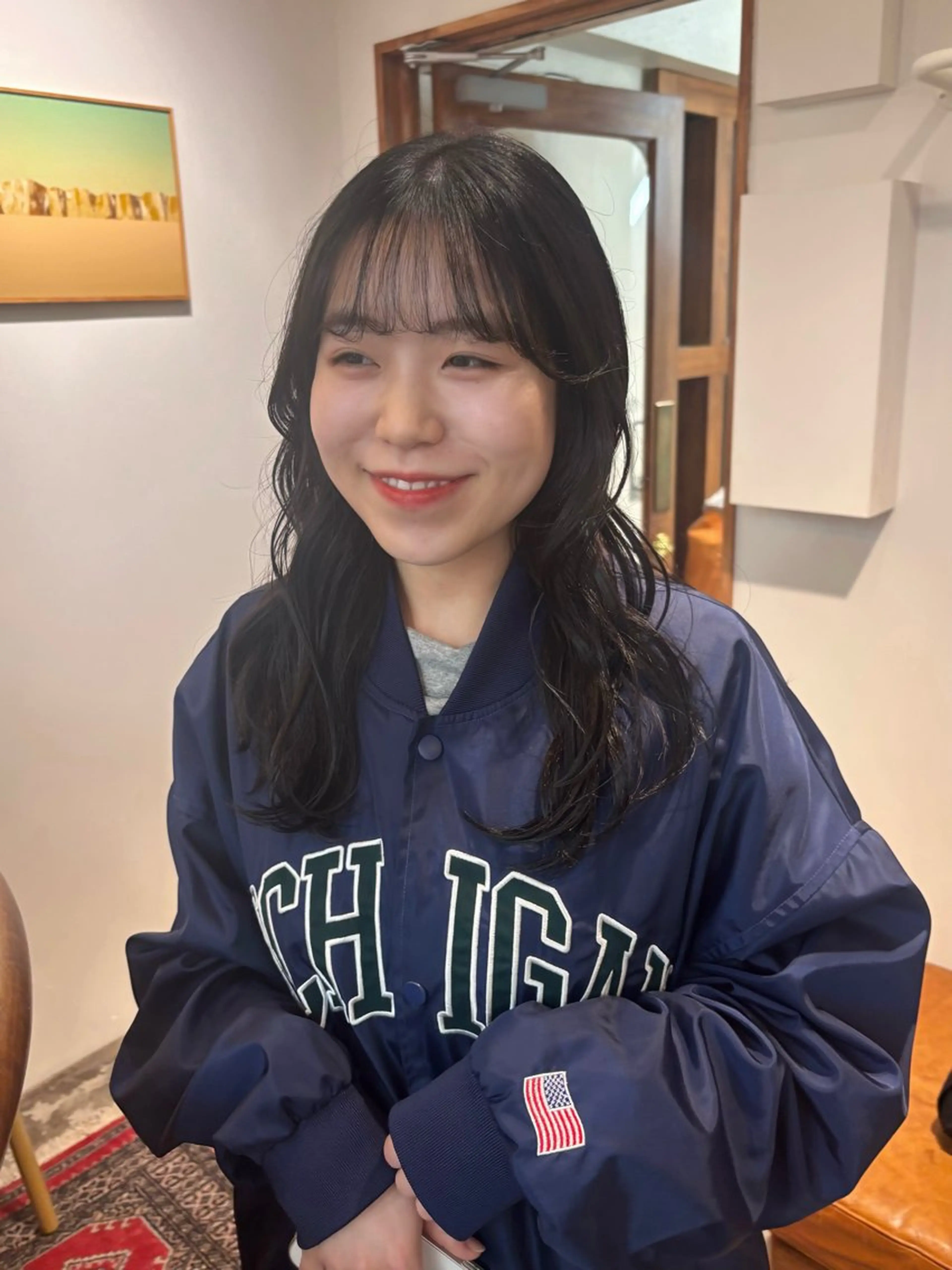 ミディアム カラー aiko【艶カラー ・ミニモ年内で終了】のヘアスタイル