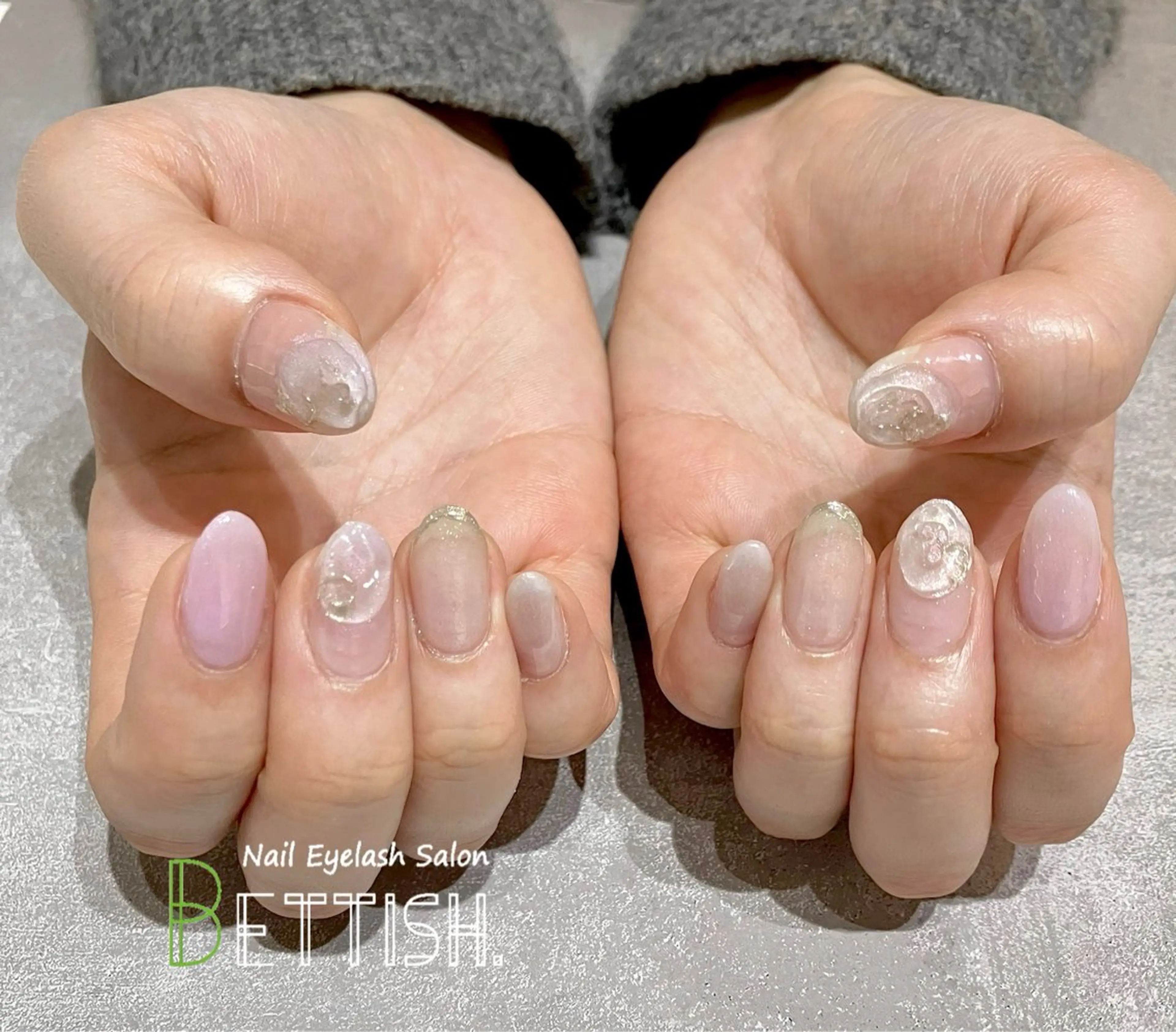 ネイル パープル ハンドネイル BETTISH. KUMIKO☺︎︎のネイルデザイン