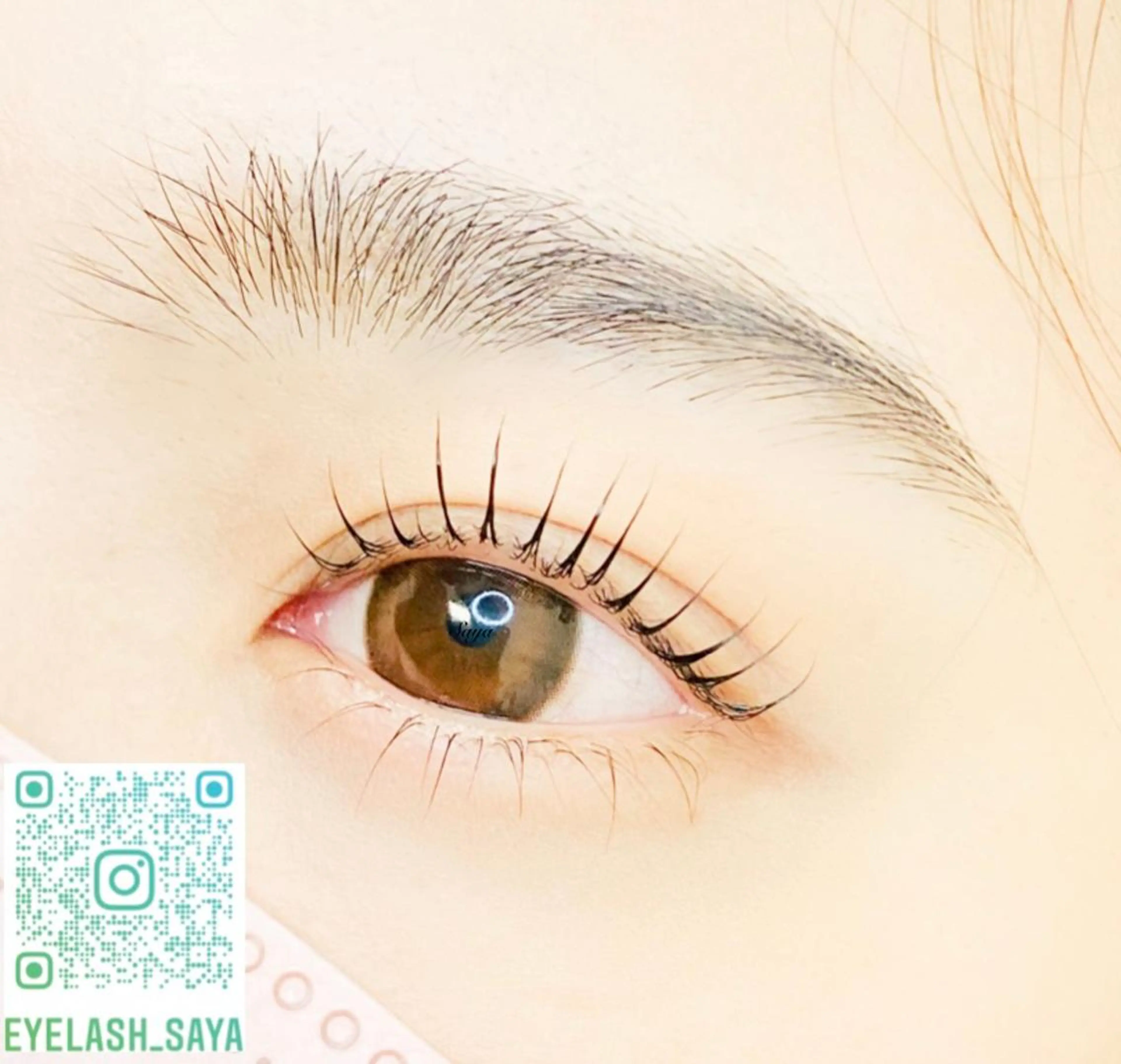 メンズ マツエク・マツパ アイブロウ マツパ Attrait Eye所属・Attrait Eye☻*Sayaのマツエク・マツパデザイン