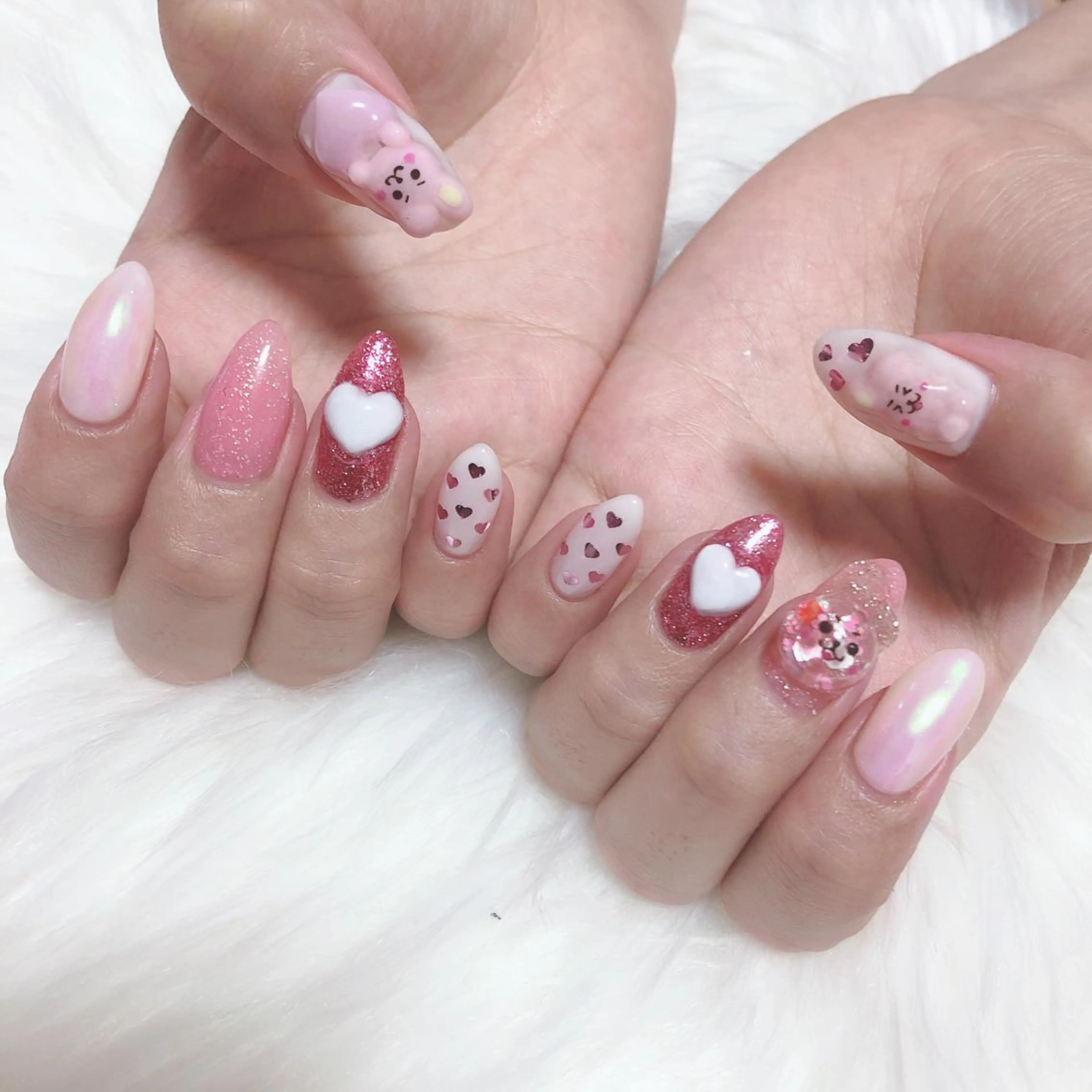 ネイル 西岡 杏のネイルデザイン