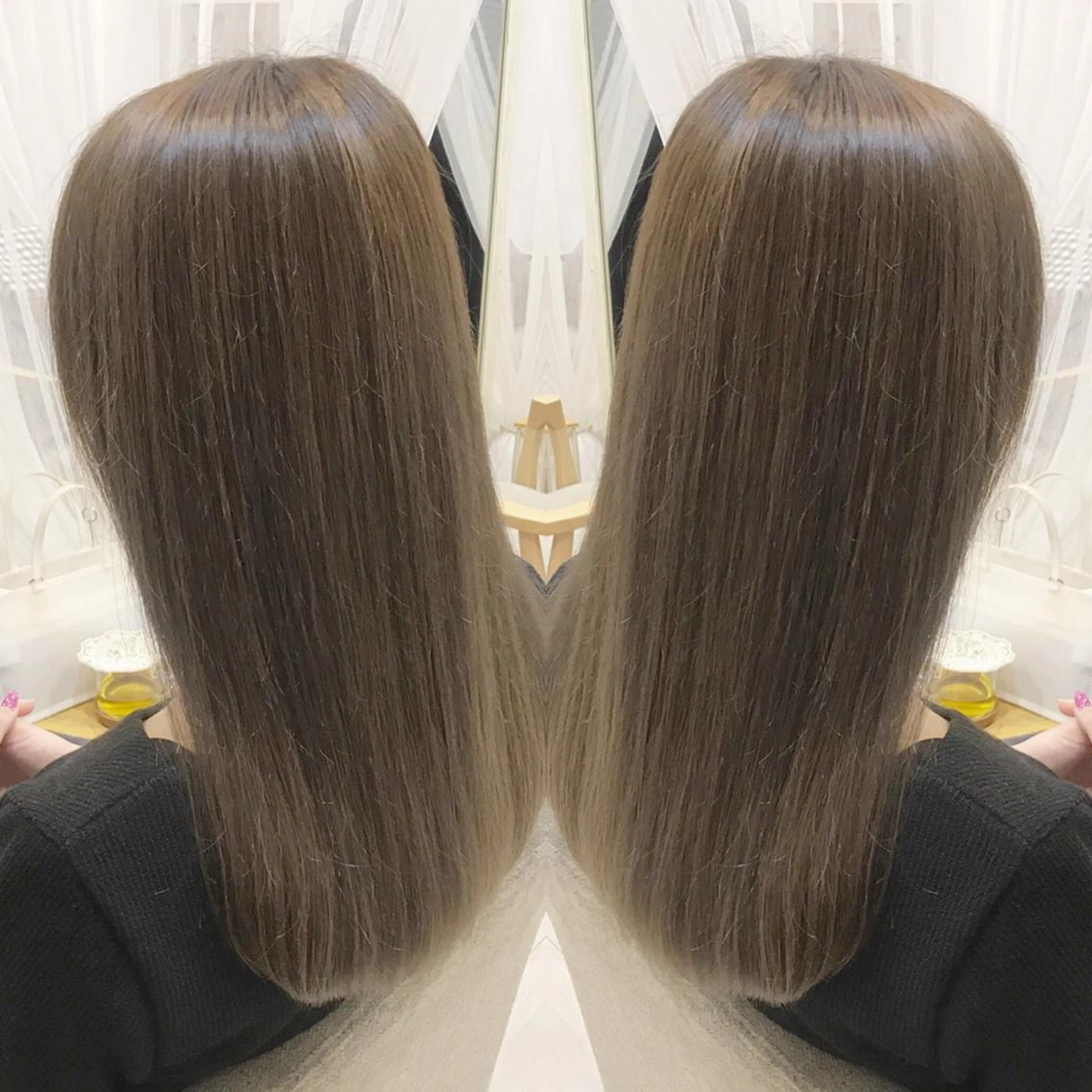 ロング カラー カット ヘアカラー トリートメント ShellBear 銀座店のヘアスタイル