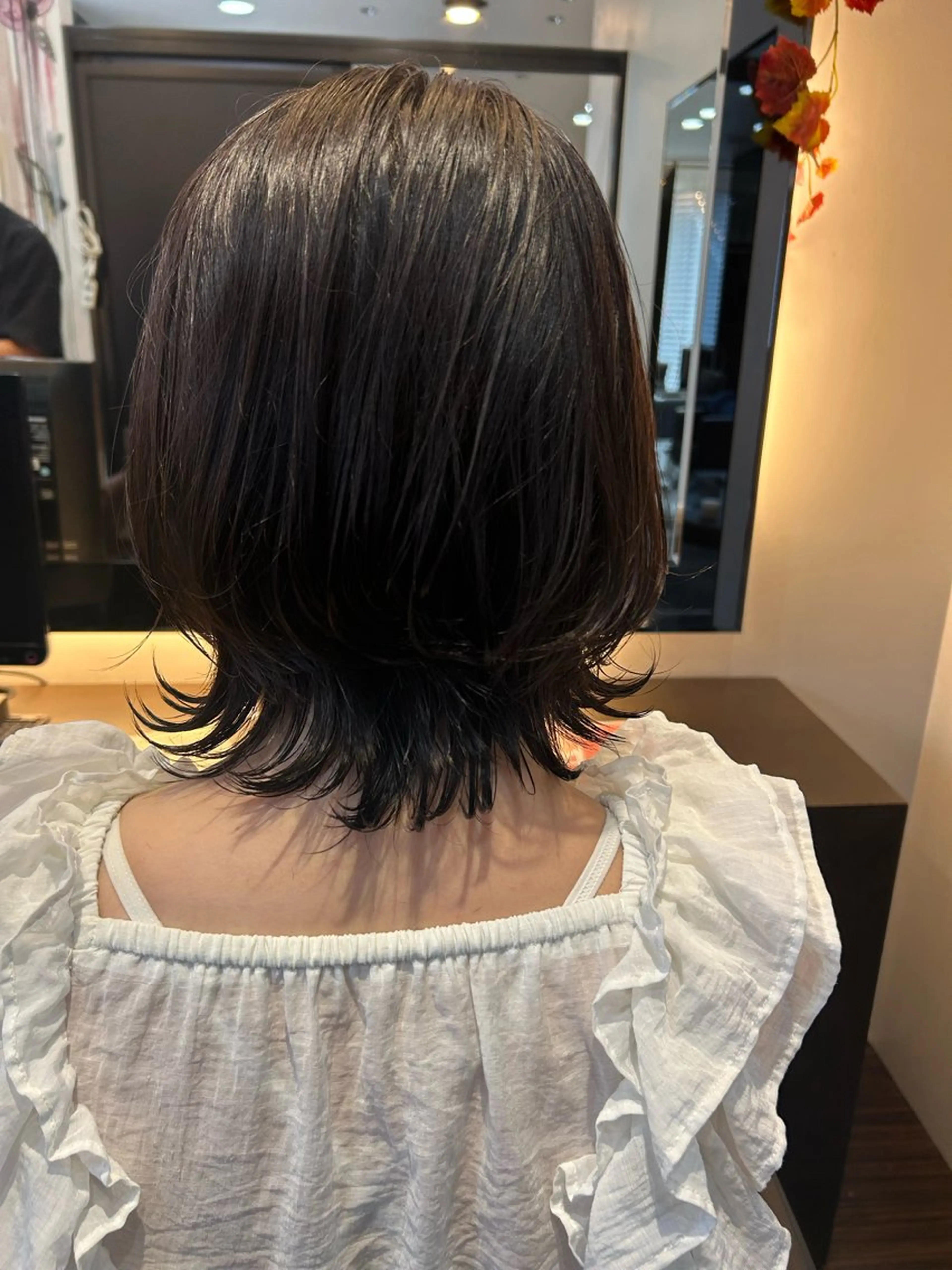 ボブレイヤー　カットの写真