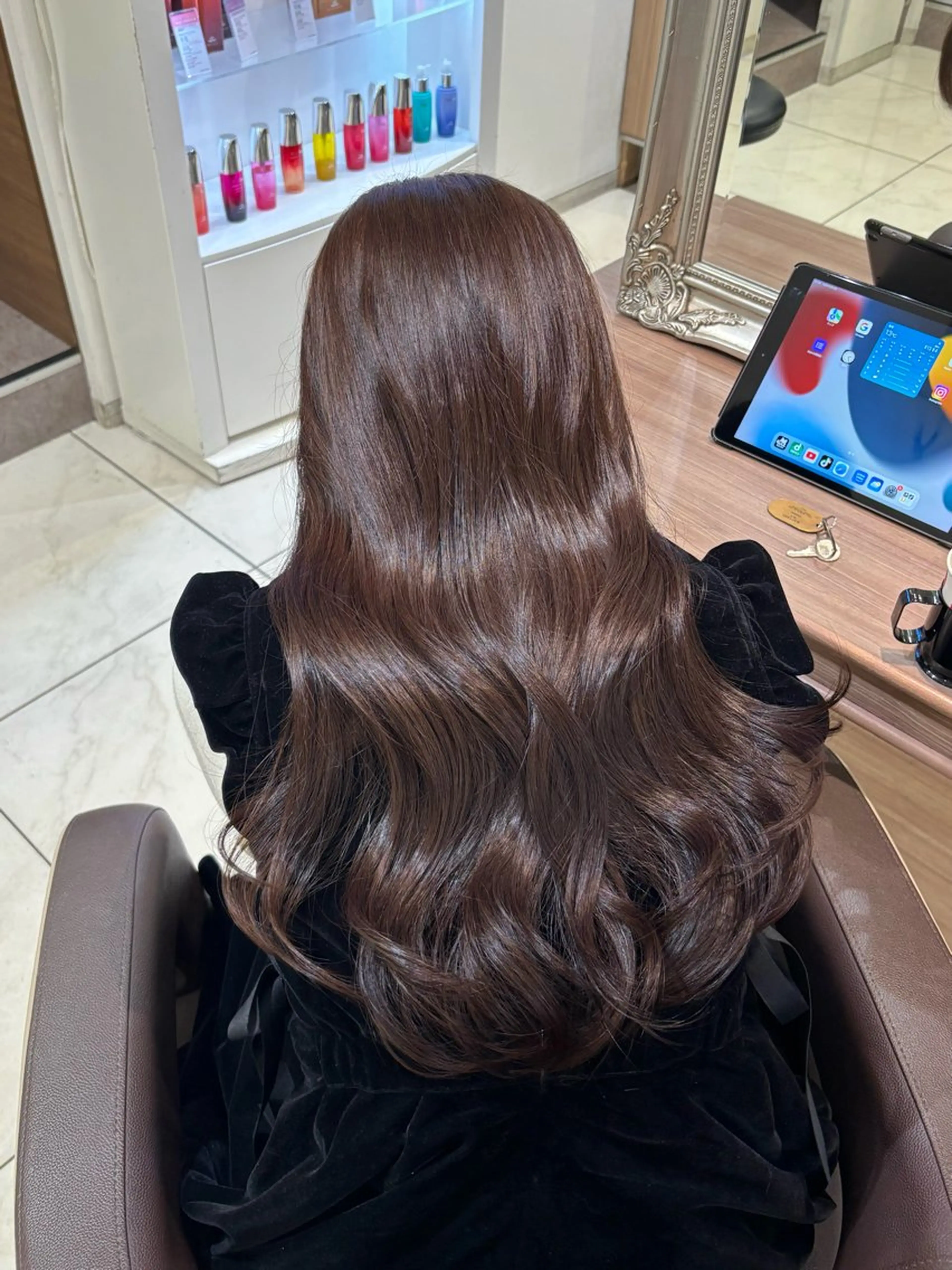 《人気NO.1☆うる艶カラー》🎀ワンカラー＋3STEPトリートメント🫧の写真