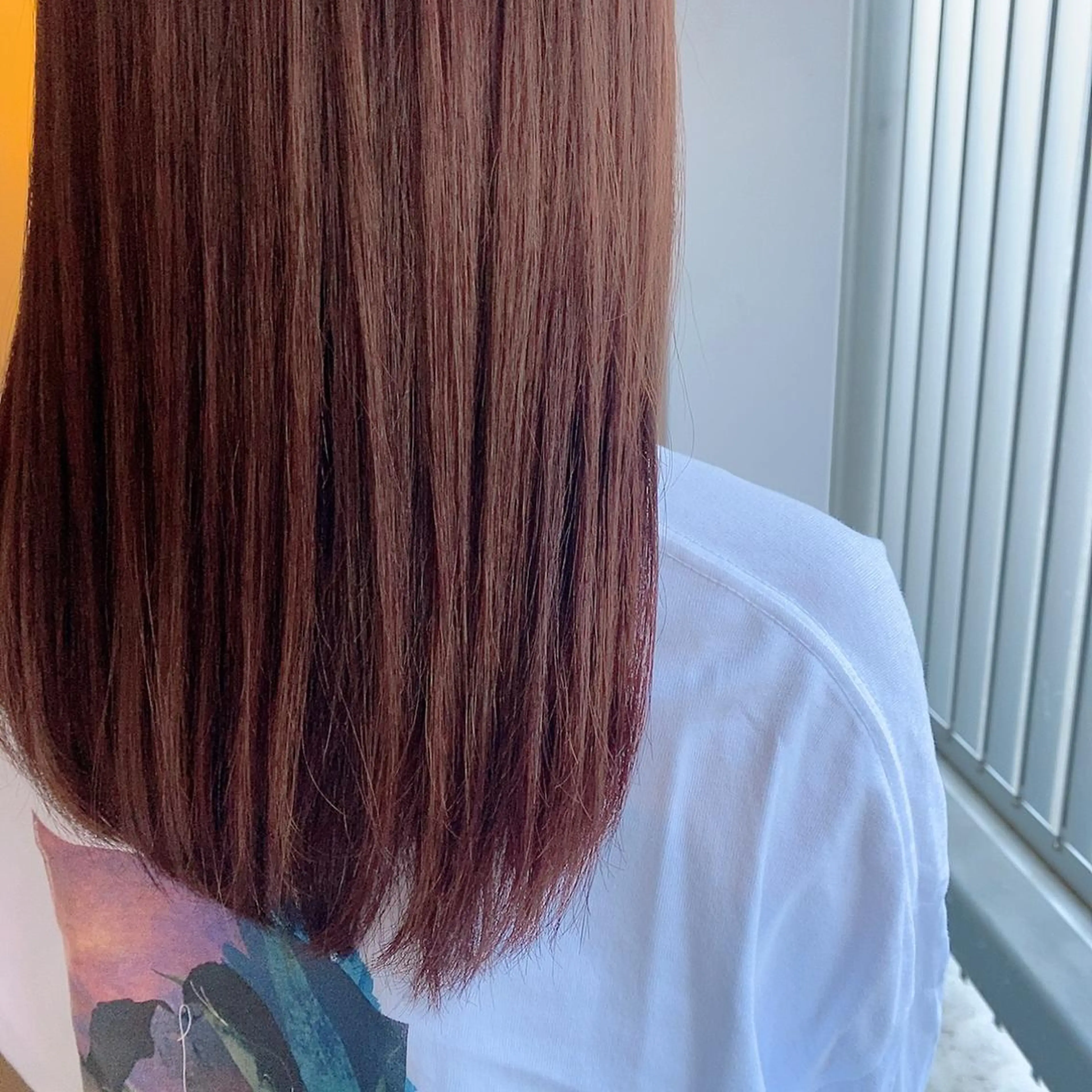 カラー ブラウンカラー 縮毛矯正 Ayaka🩰🎀 ガーリー/暖色♡のヘアスタイル