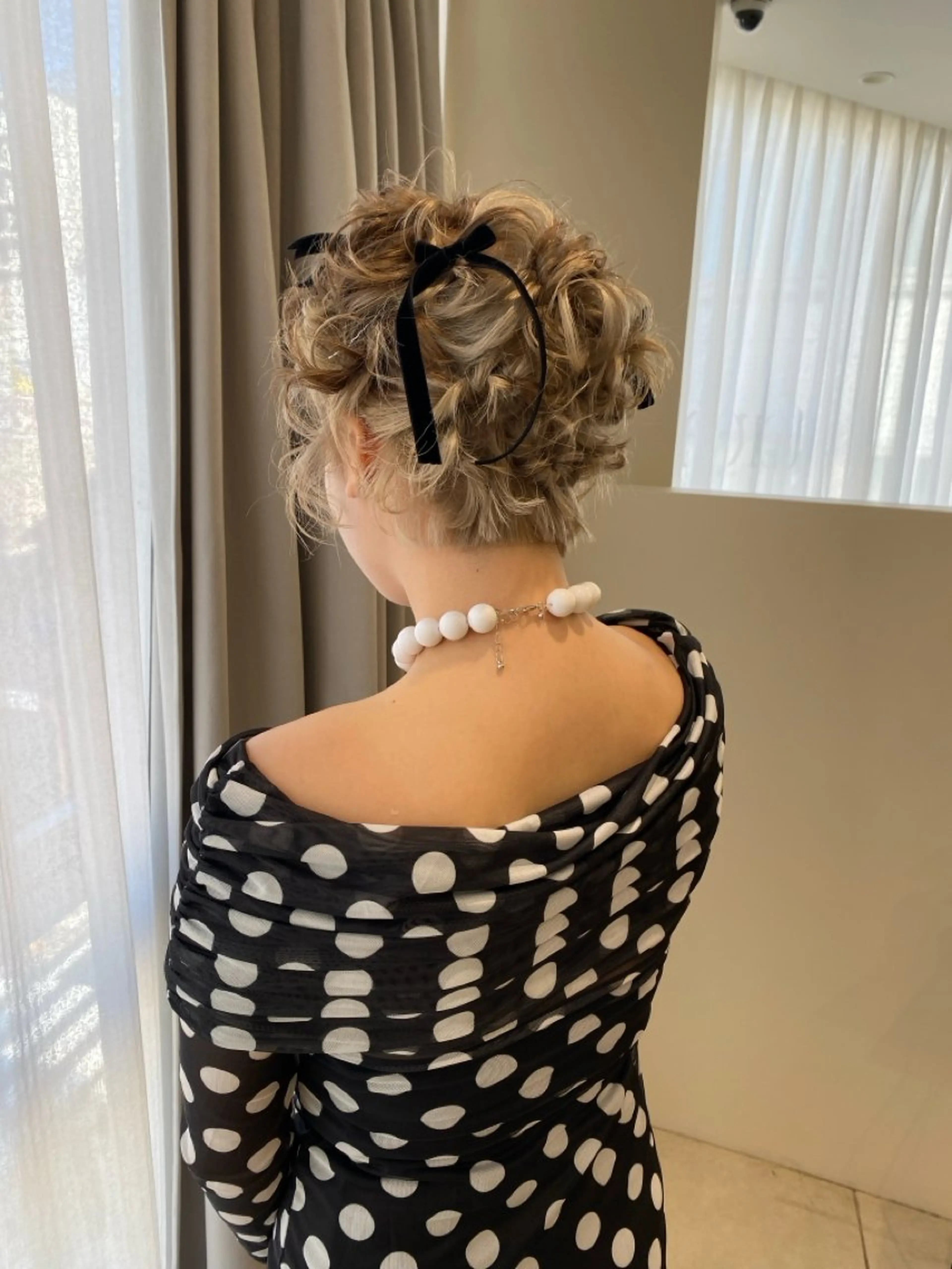 【もこもこ🦙】ヘアセット🐈‍⬛の写真