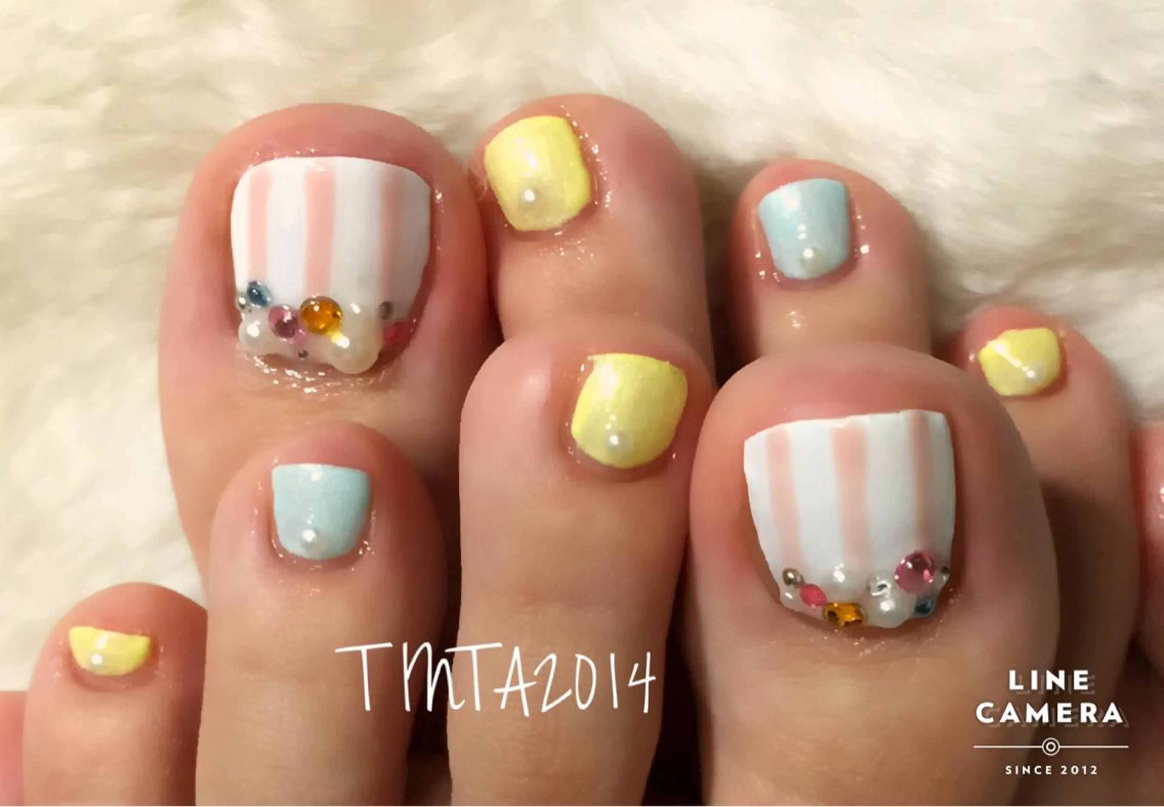 ネイル フットネイル ネイルサロン ティンタ所属・馬場 典子のネイルデザイン