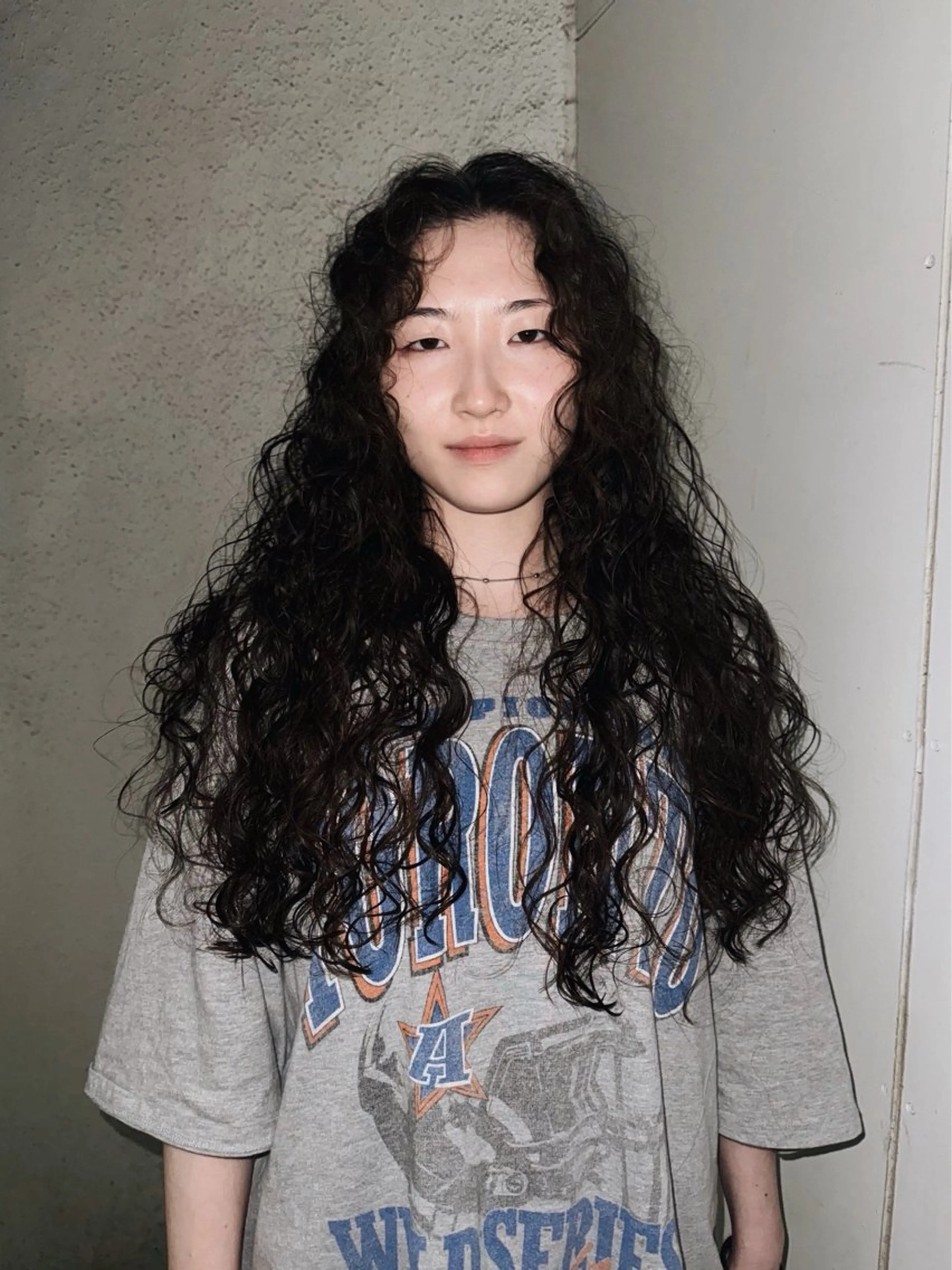 ロング パーマ カット パーマ トリートメント THE  AGATA TOKYO所属・外国人風パーマ/デザ インカット🦕✨アミのヘアスタイル