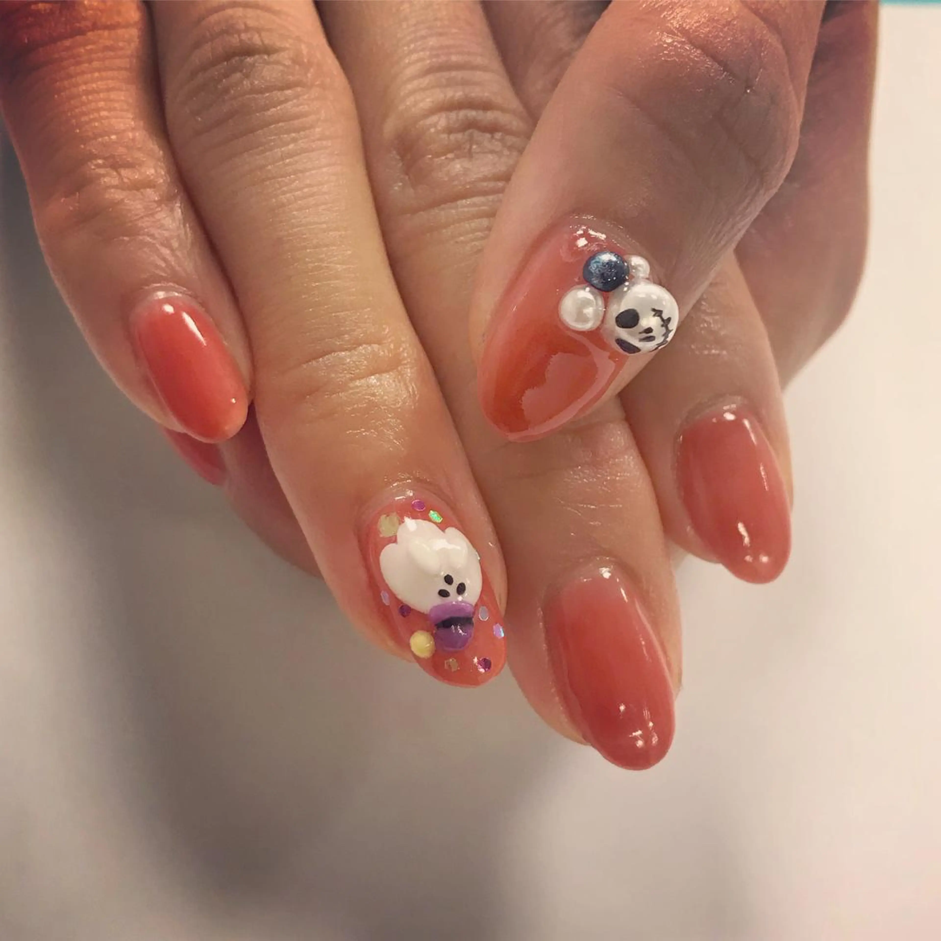 ネイル ハロウィン Picasso nailのネイルデザイン